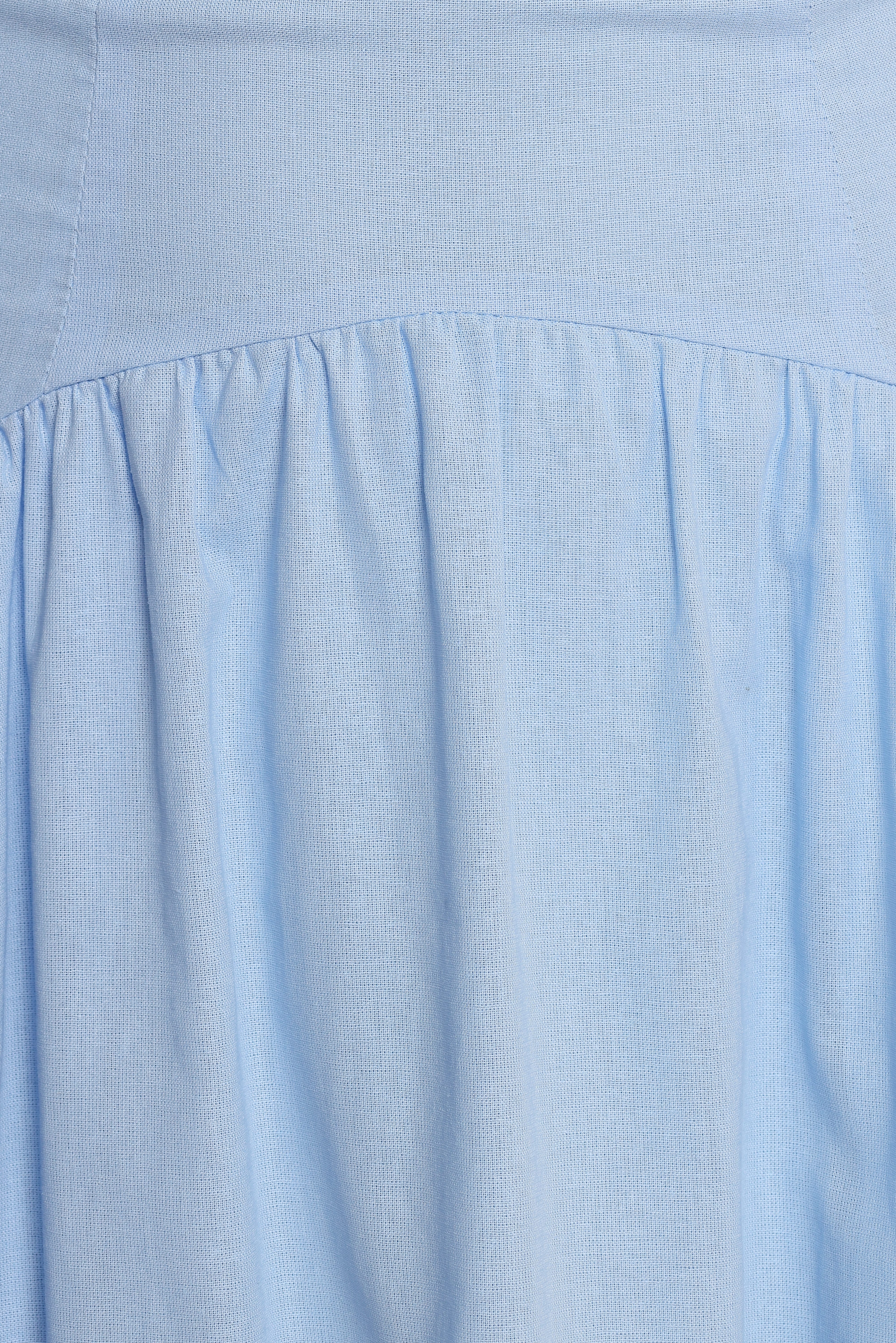 Maude Maxi Dress - Blue - Image 6
