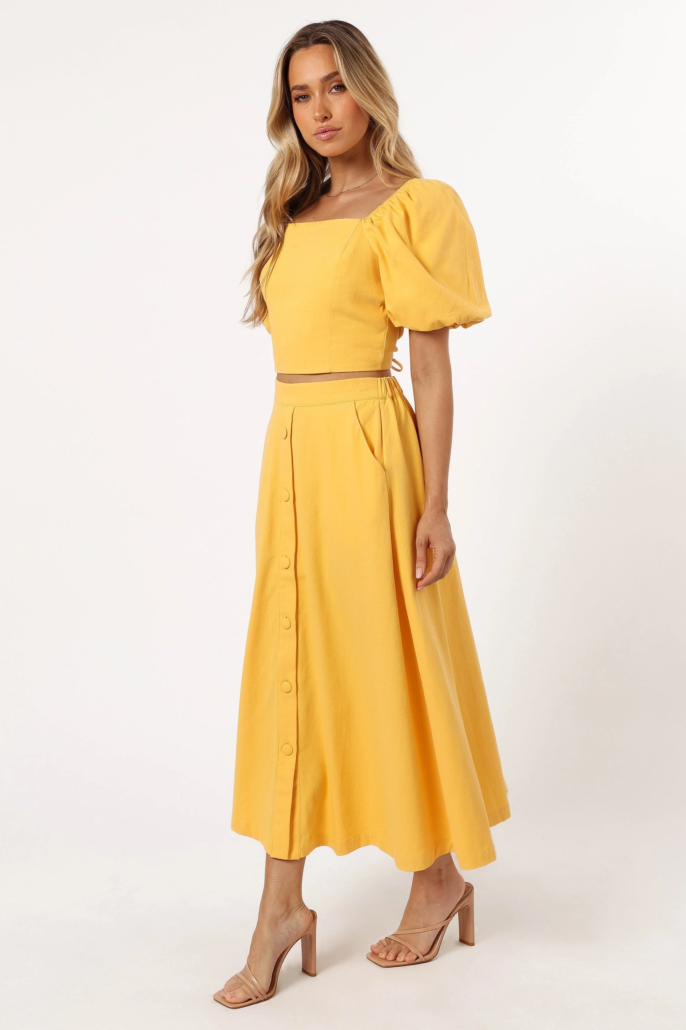 Mave Midi Skirt - Sunflower - Image 5