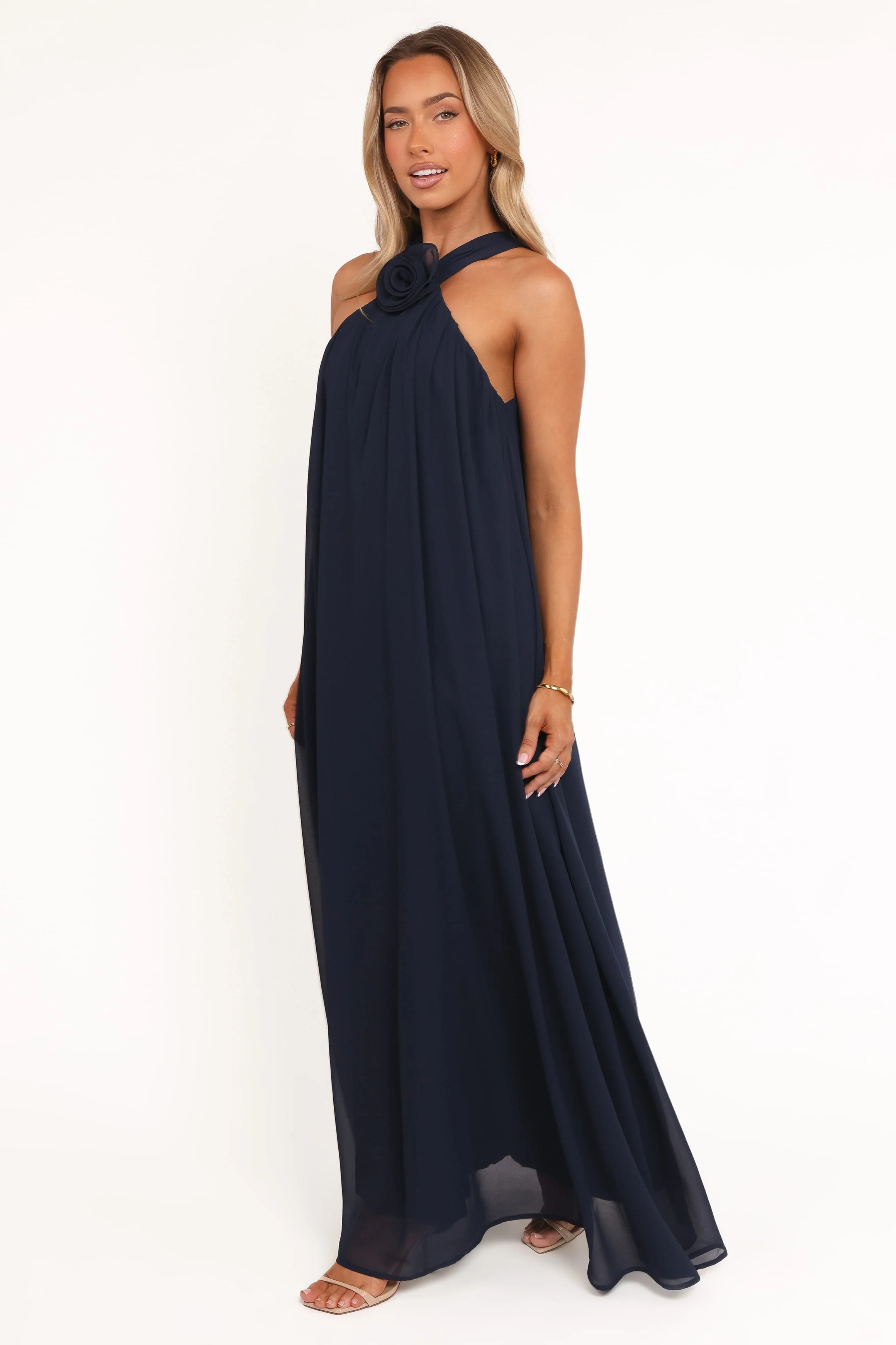 Melba Maxi Dress - Navy - Image 4