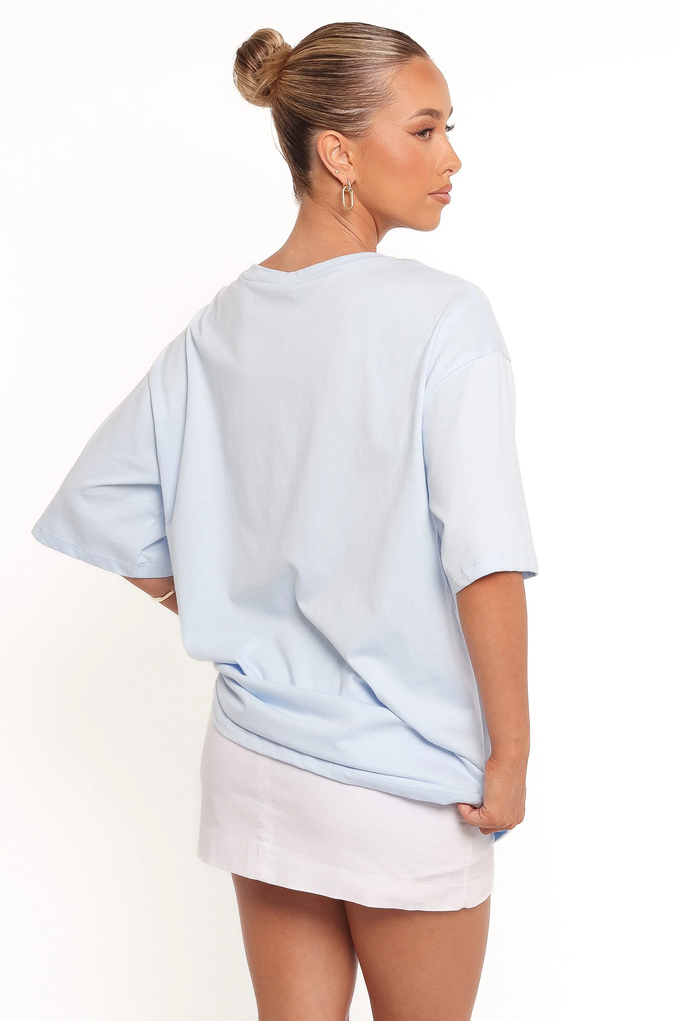 Mia Graphic Tee - Blue Soleil - Image 5