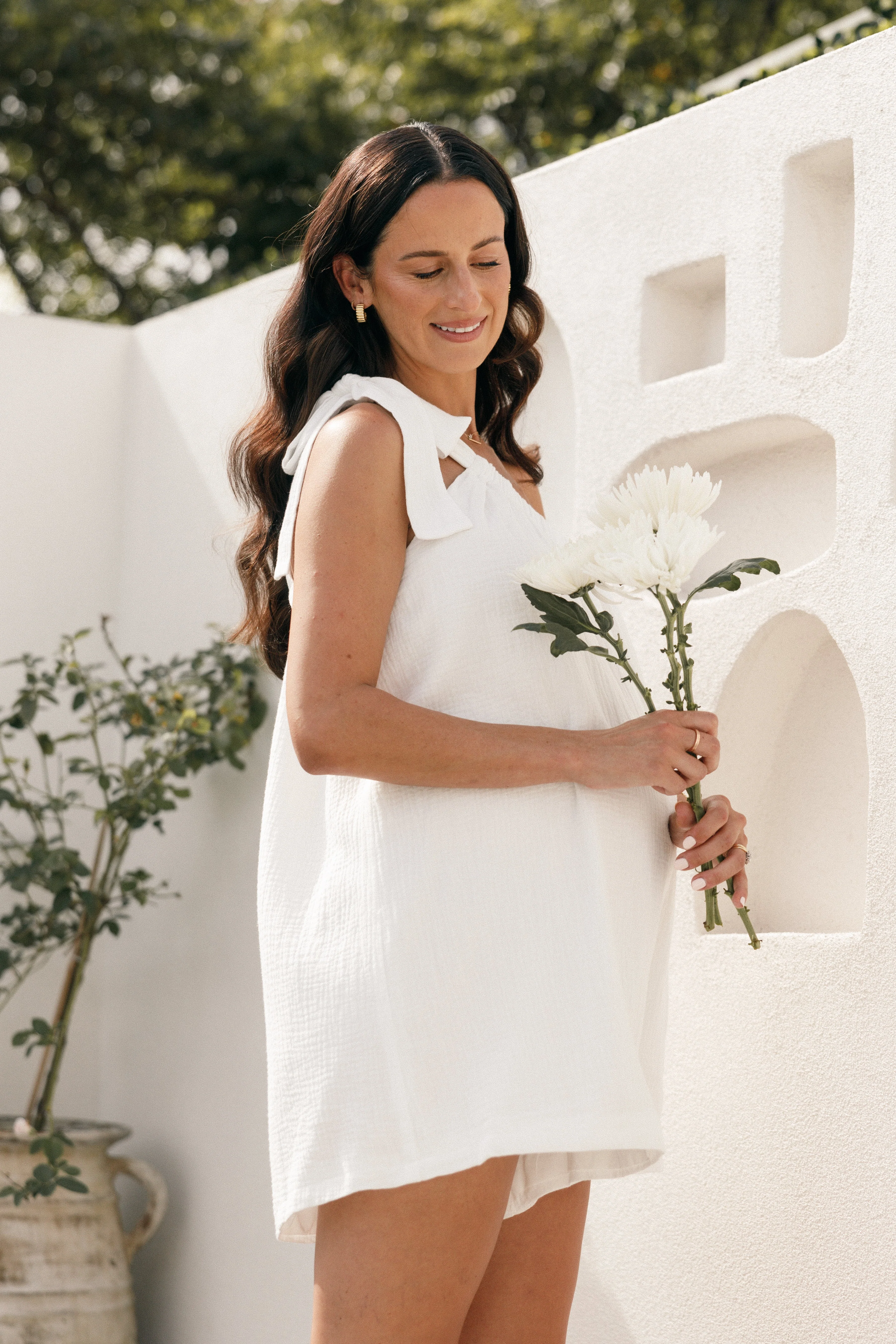 Miffy One Shoulder Playsuit - White - Image 11