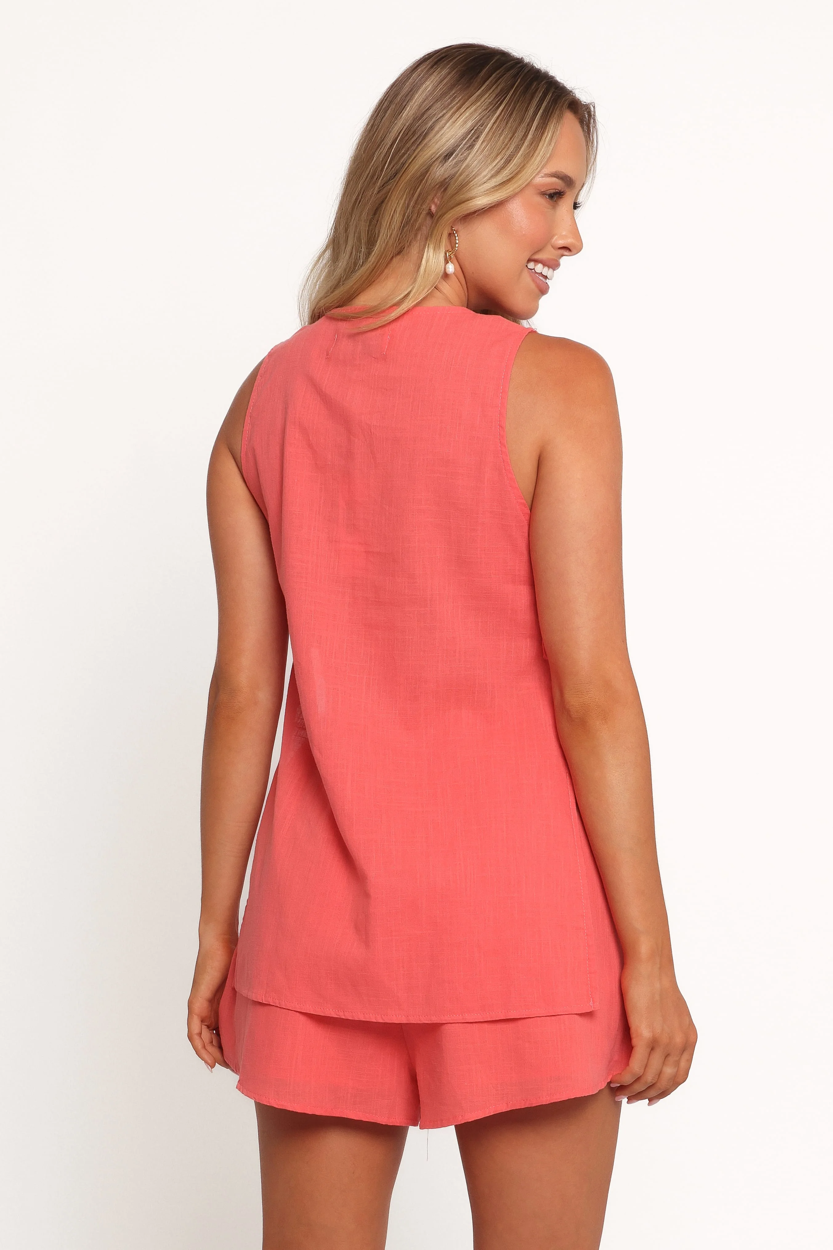 Miller Short Set - Coral - Image 4
