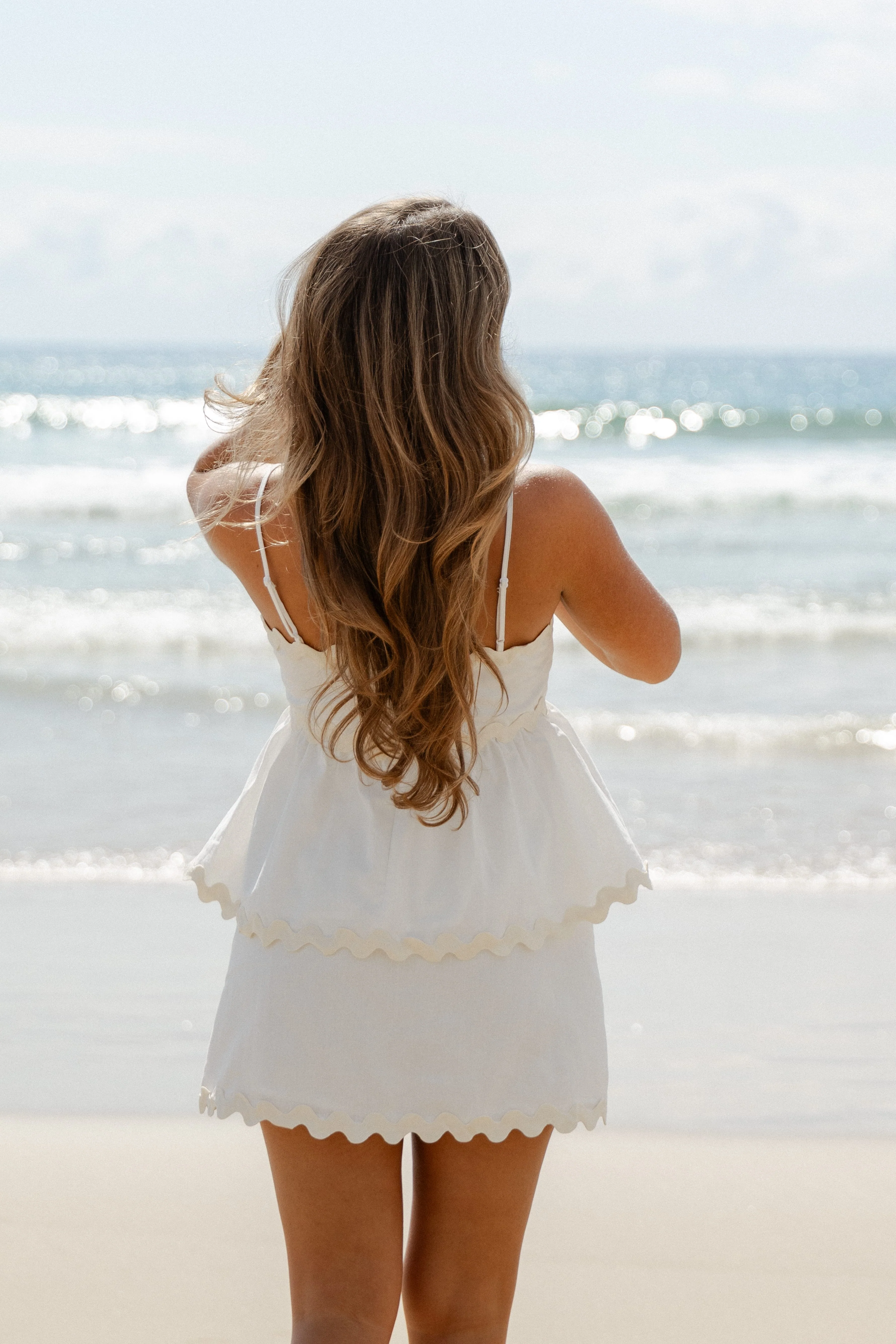 Mollymook Top - White/Cream - Image 2