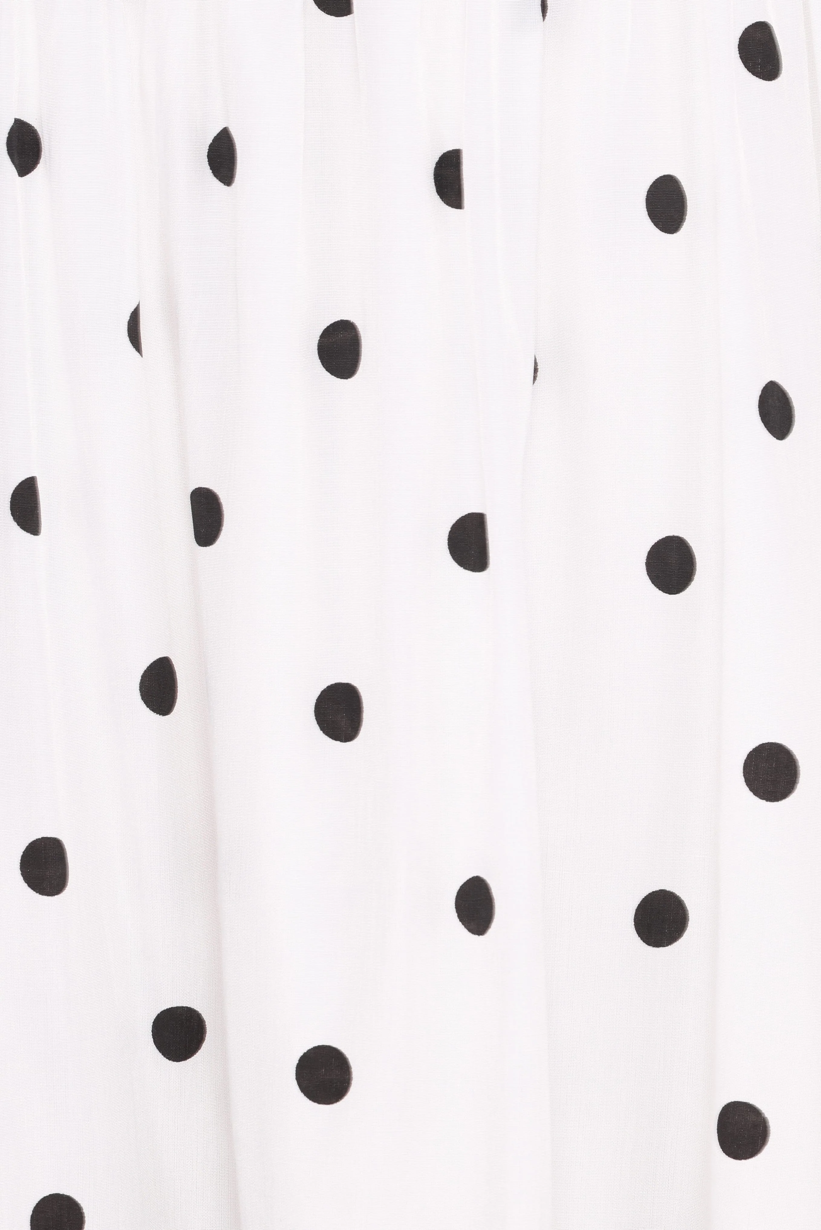 Mona Mini Dress - Black Polka - Image 9