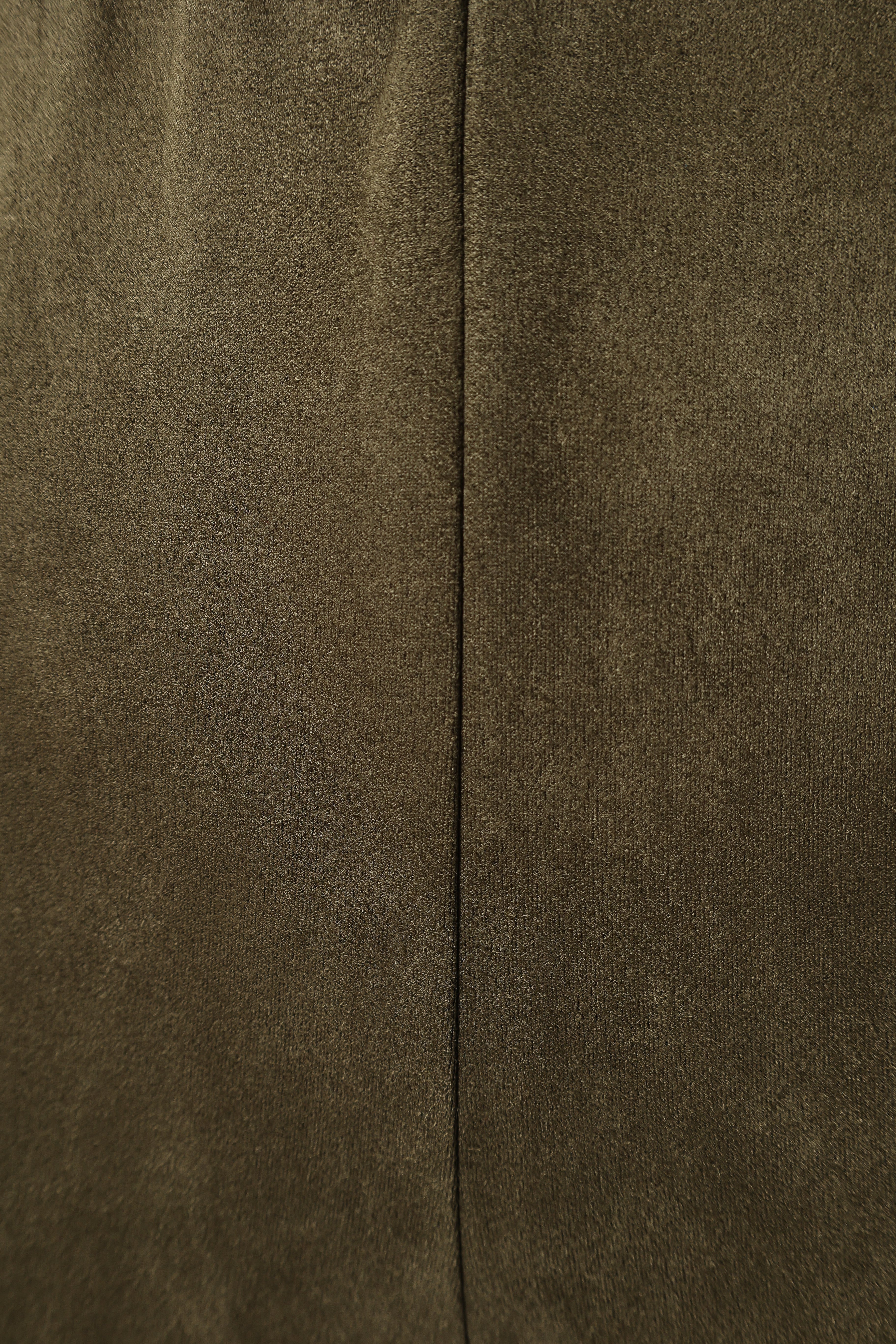 Morgan Suede Look Legging - Olive - Image 6