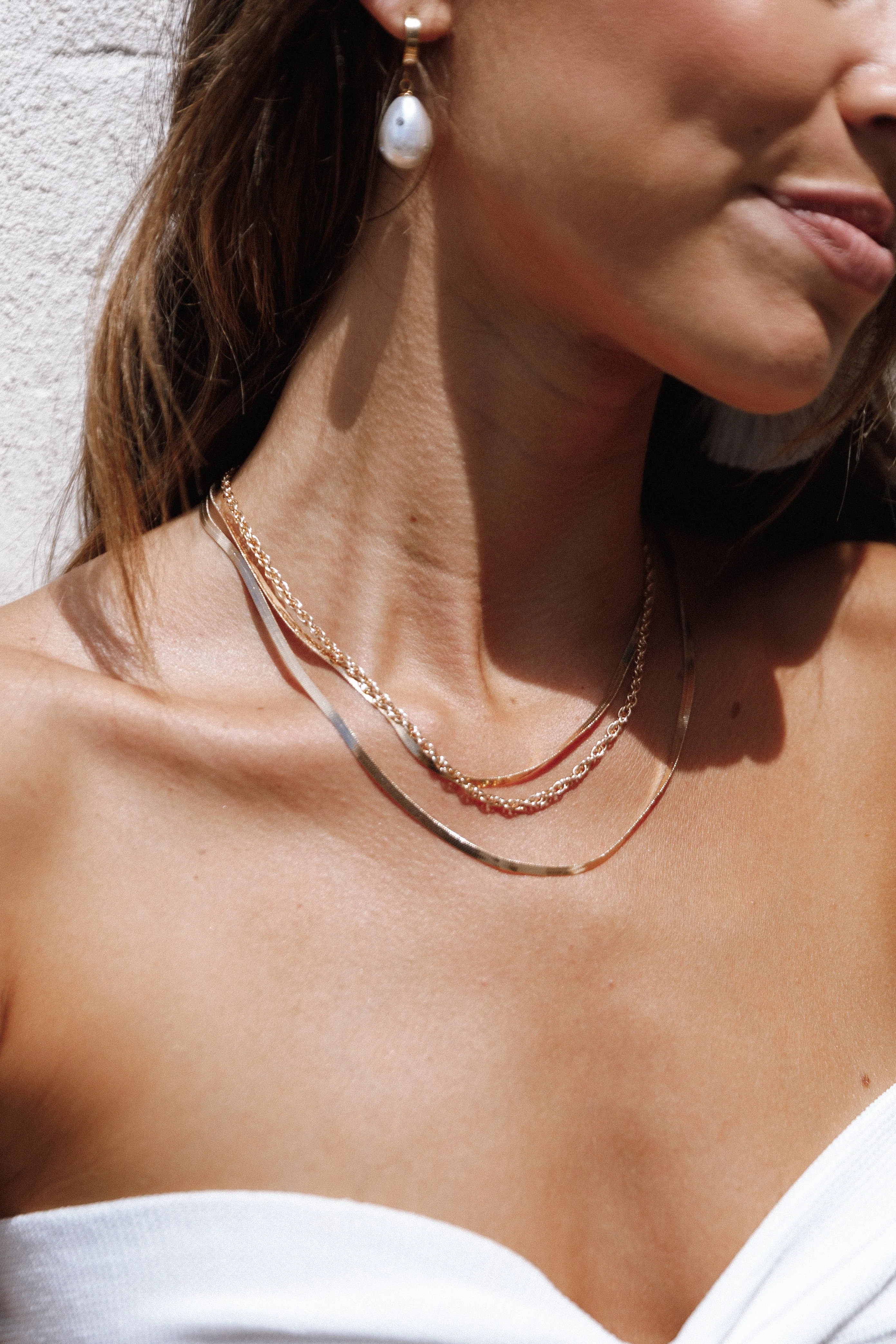 Murphy Layered Necklace - Gold - Image 2
