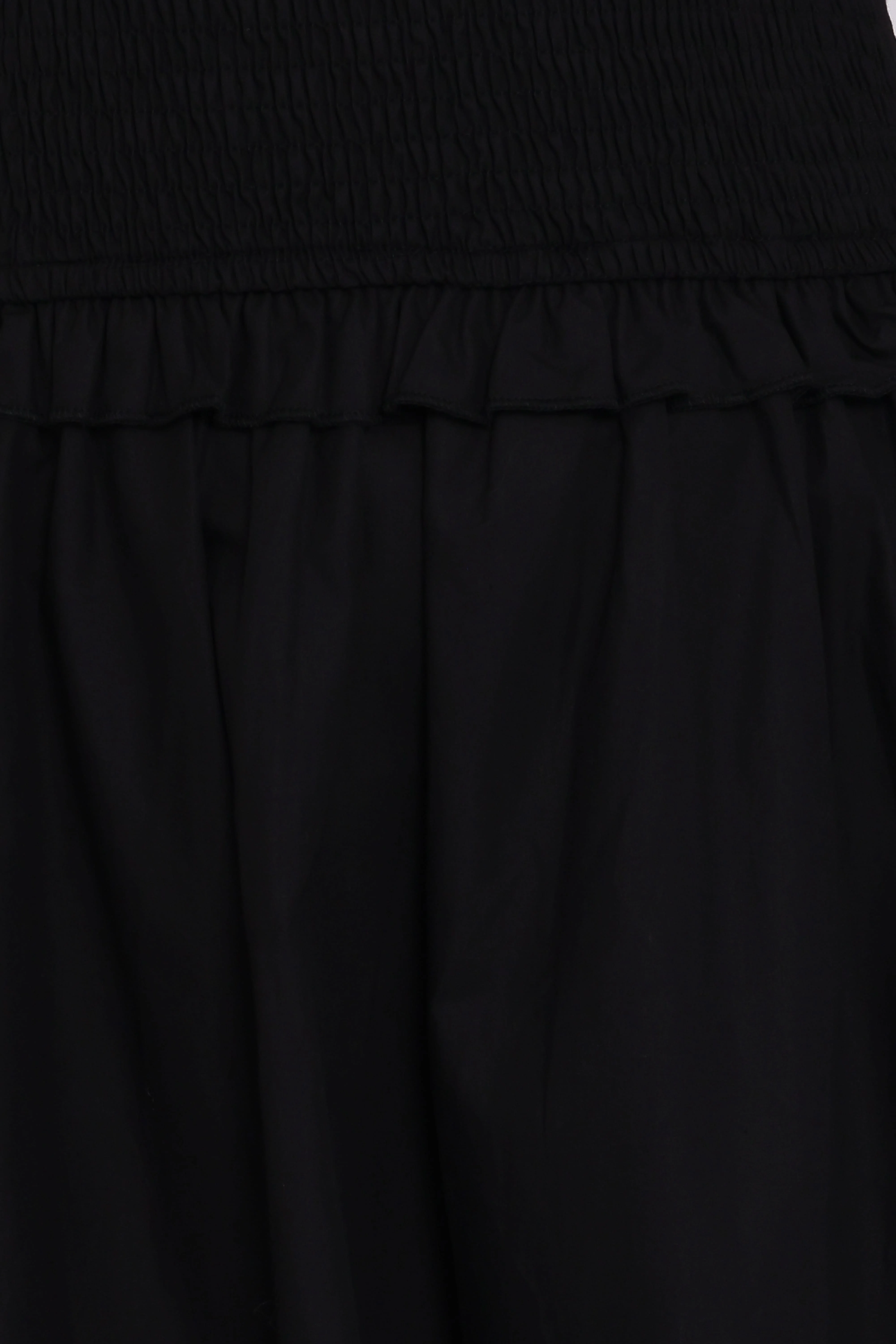 Myla One Shoulder Maxi Dress - Black - Image 6