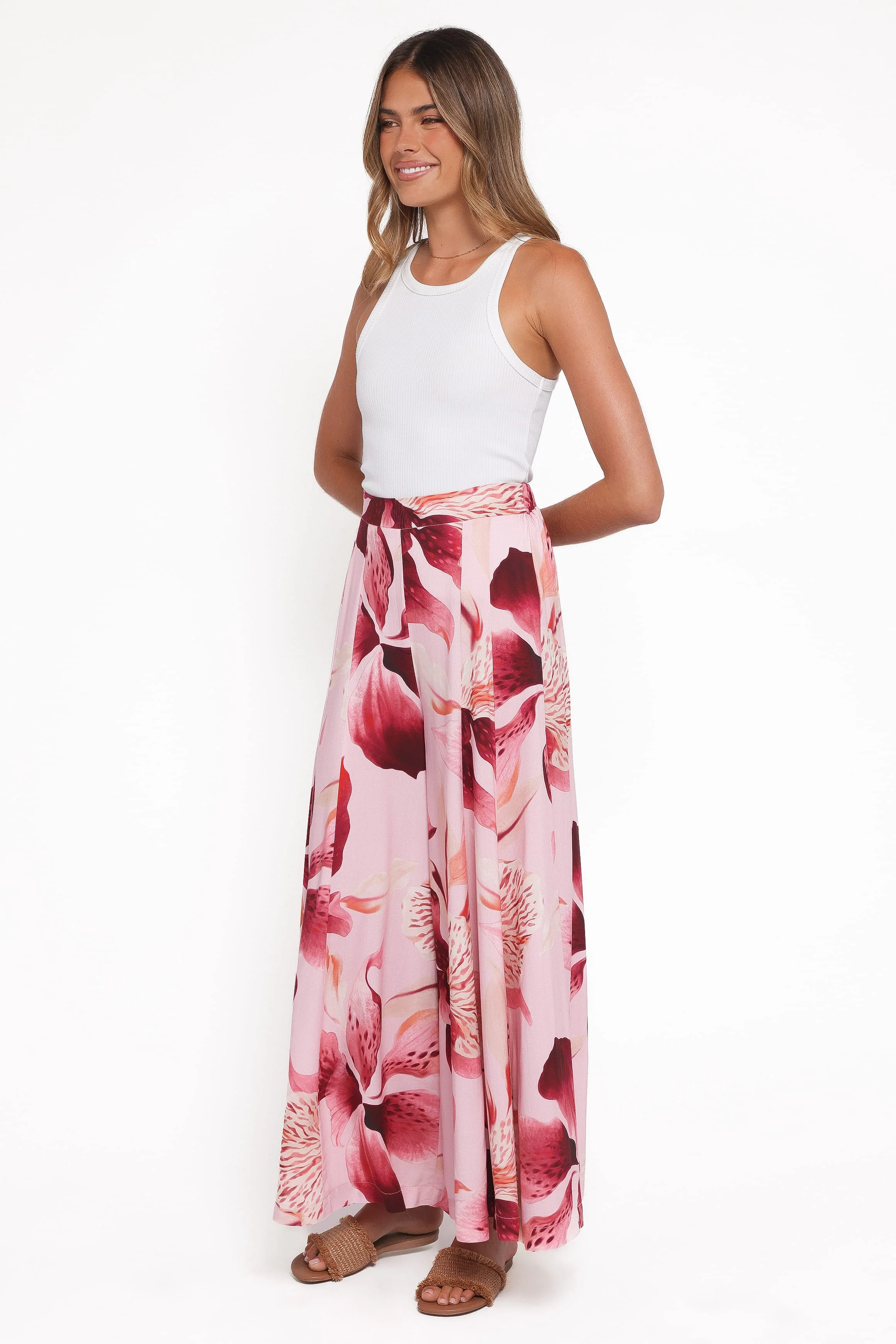 Neveah Pant - Blush Lily Floral - Image 3