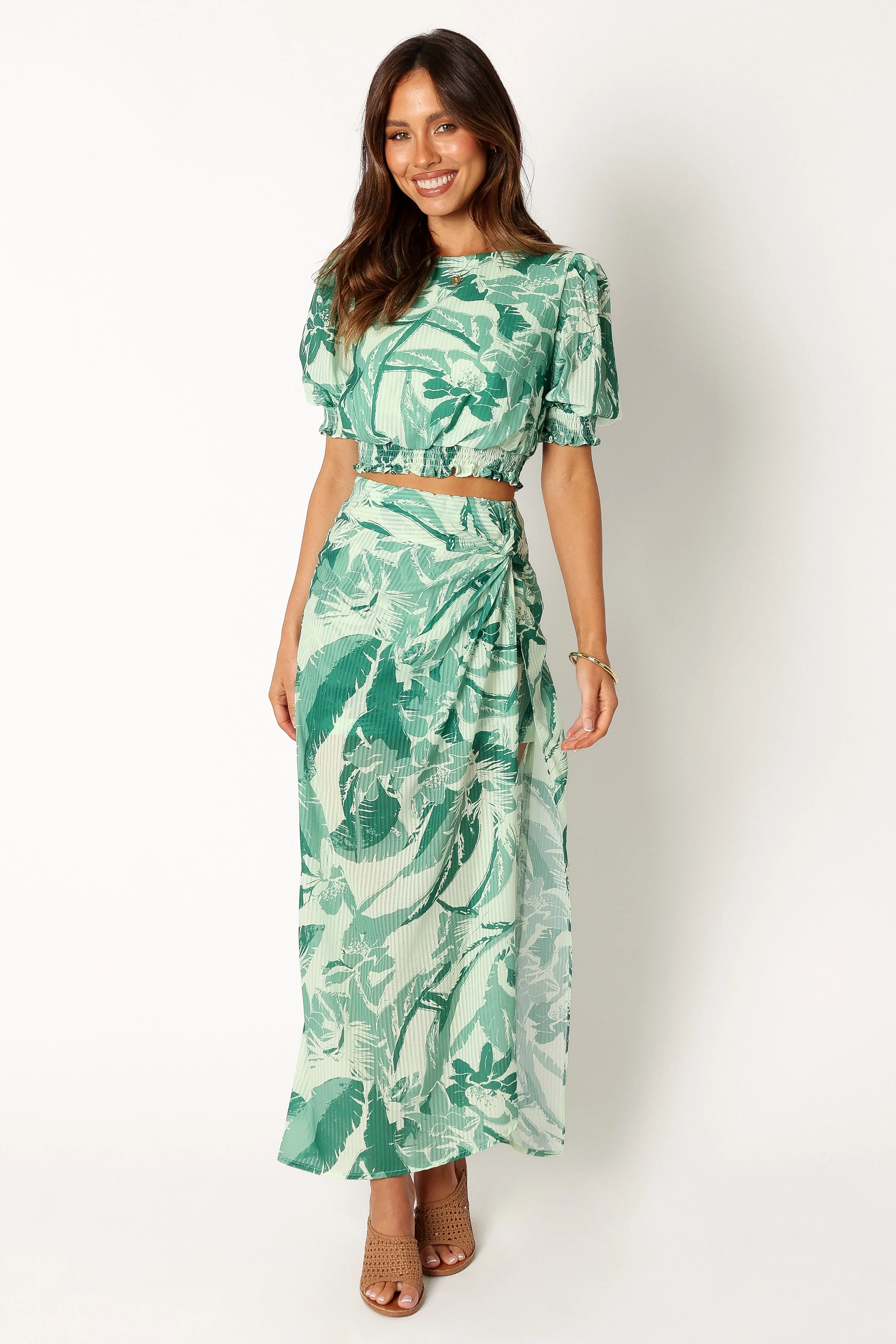 Nicole Two Piece Set - Green - Image 4