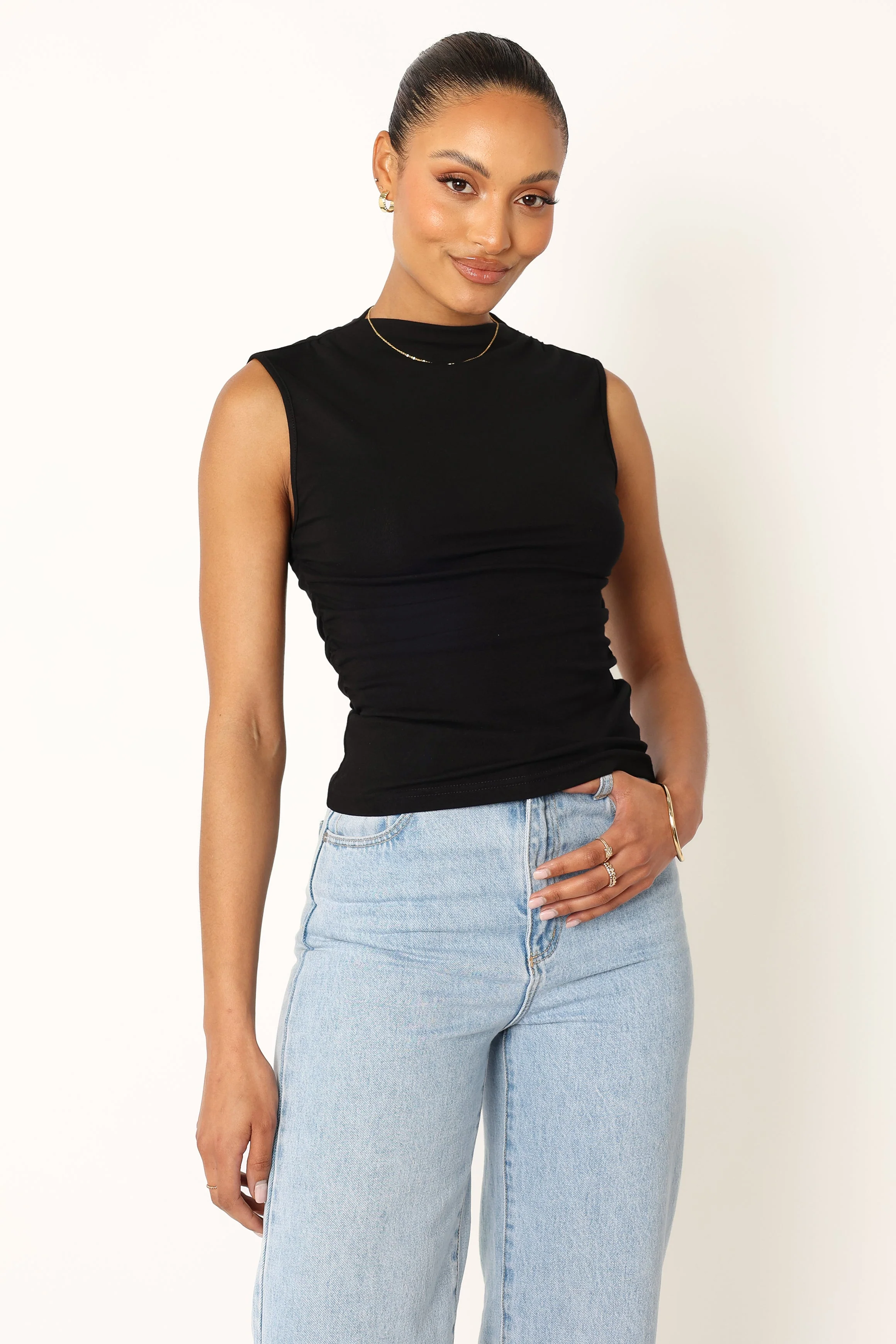 Nissa Top - Black - Image 7