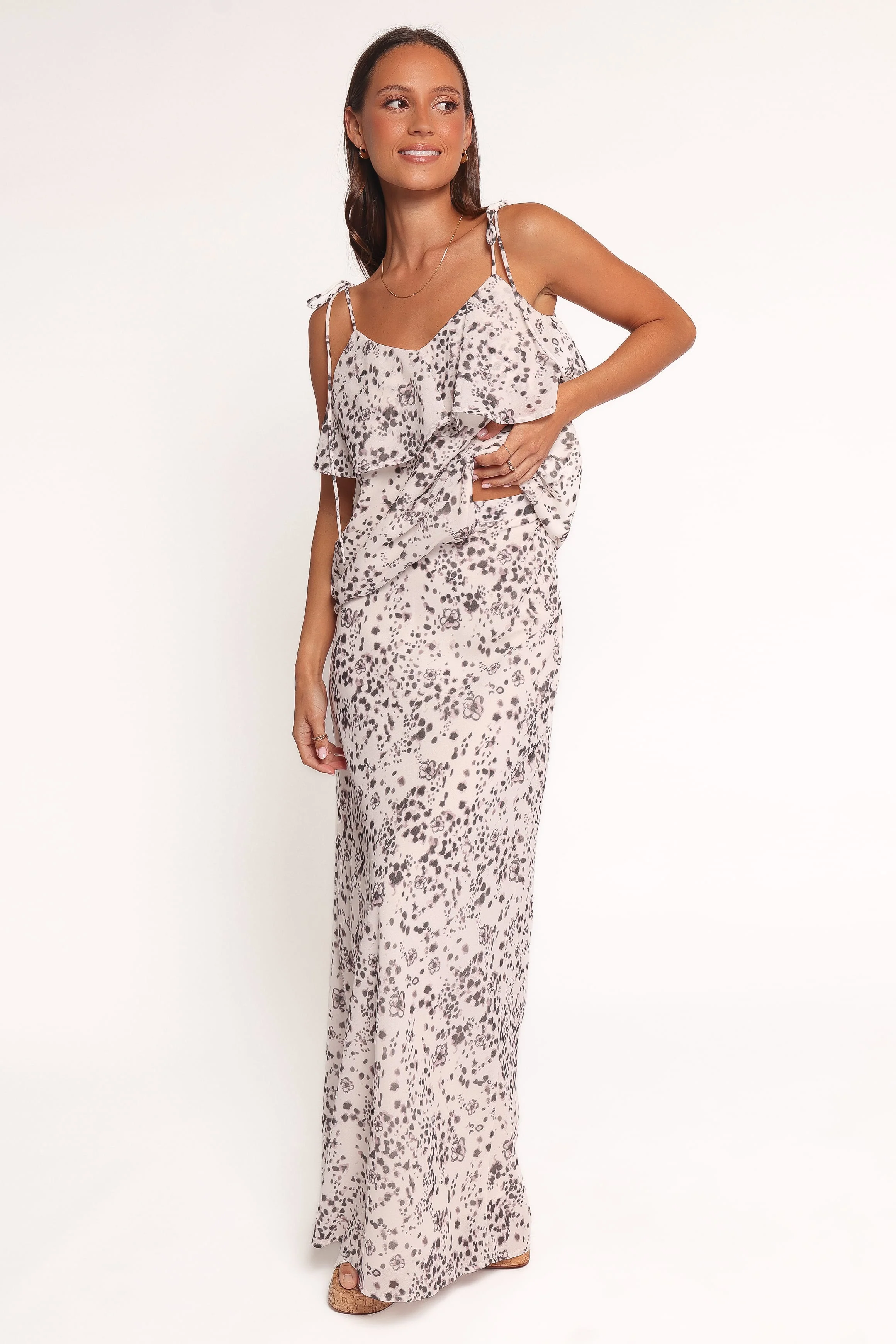 Noella Maxi Skirt - Blurred Spots - Image 2