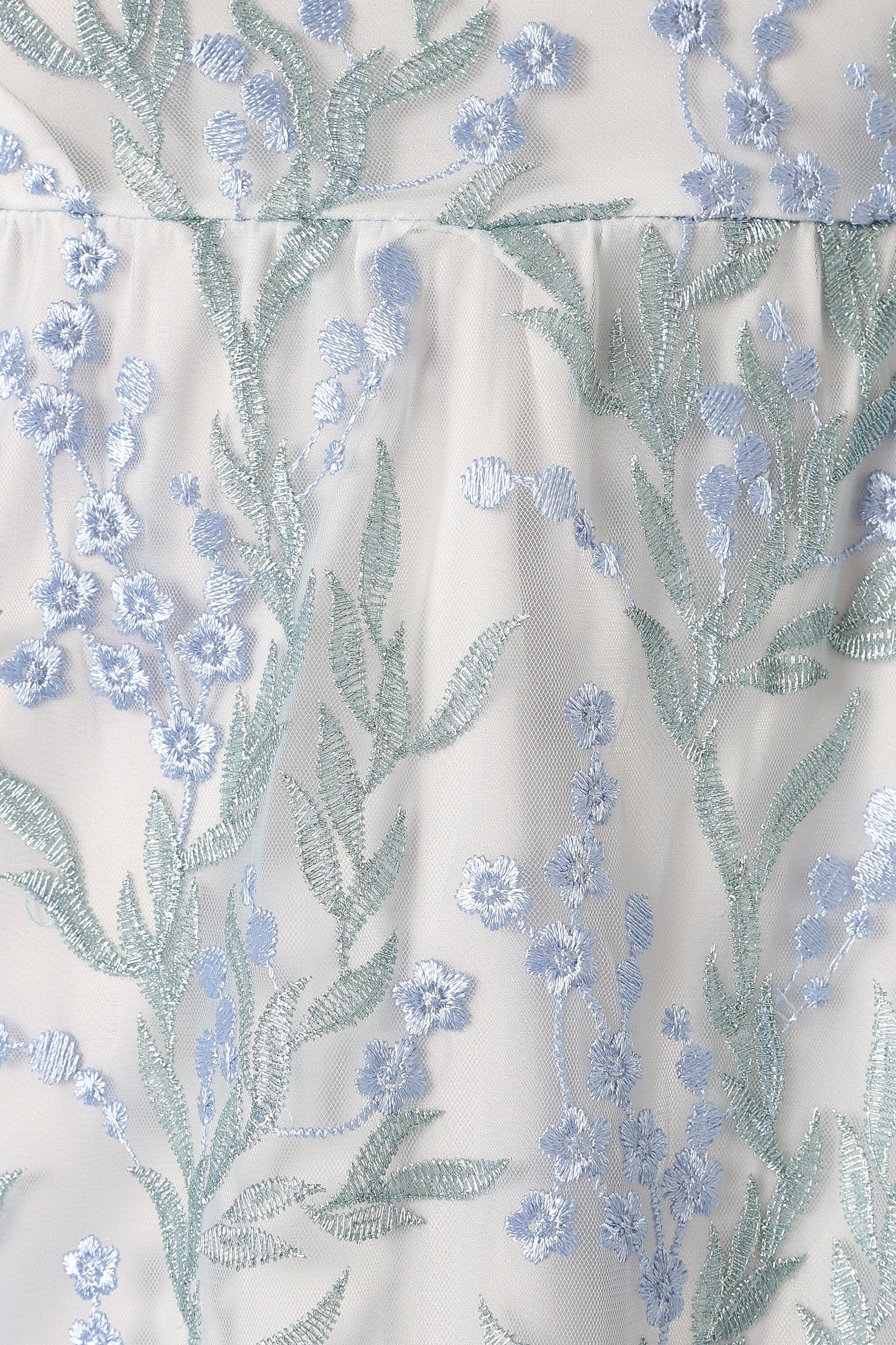 Nolan Maxi Dress - Blue Floral - Image 5