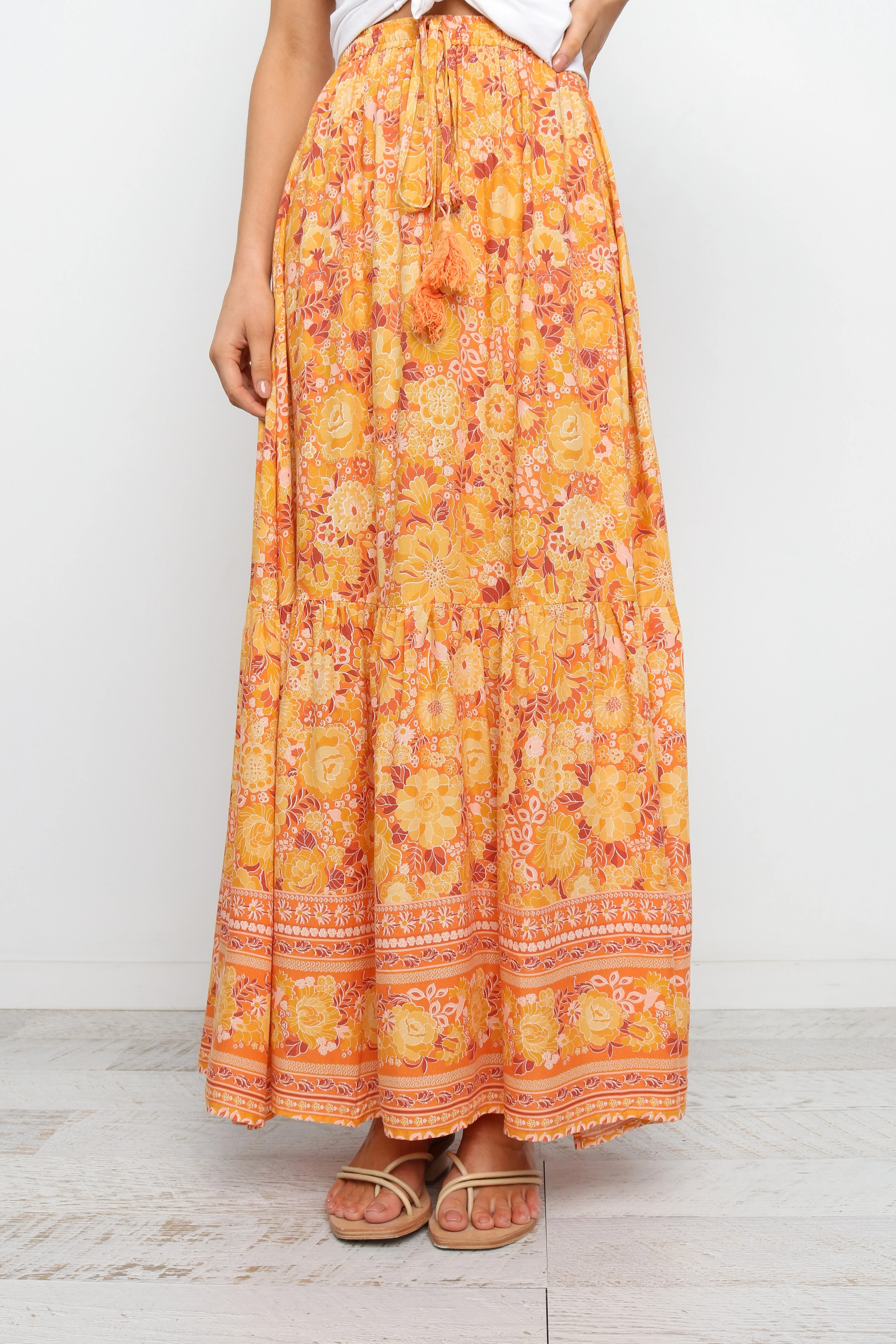 Nyasa Skirt - Orange - Image 2