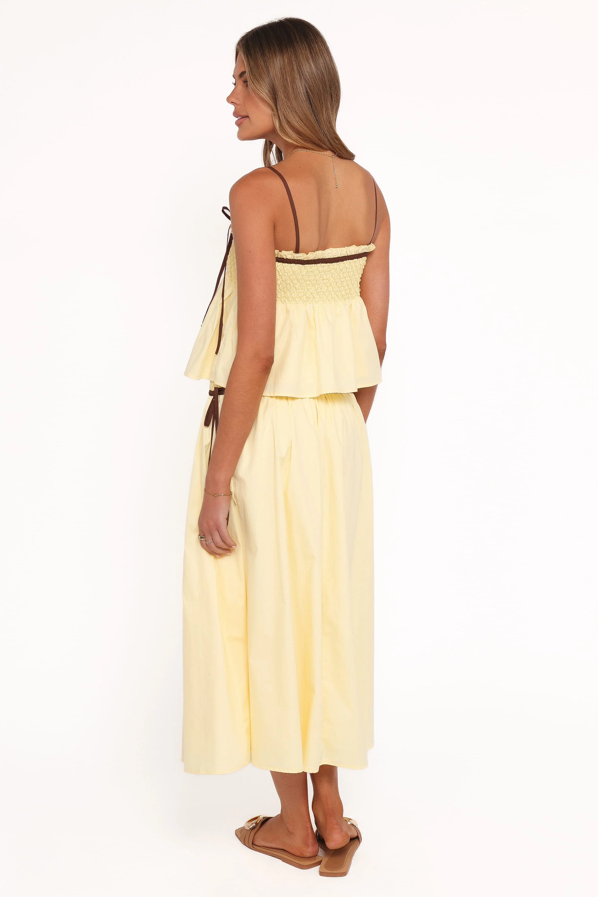 Orielle Maxi Skirt - Lemon - Image 5