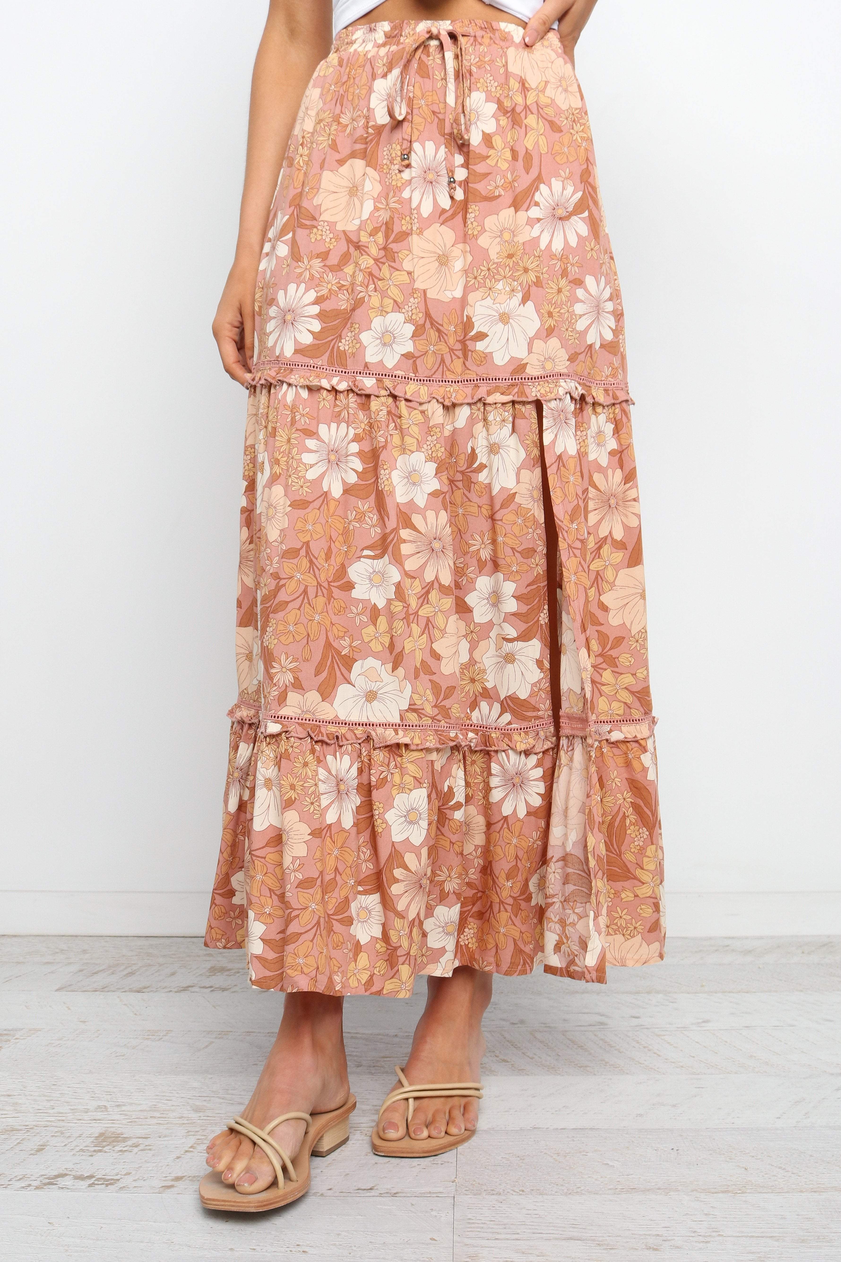 Osani Skirt - Brown - Image 3