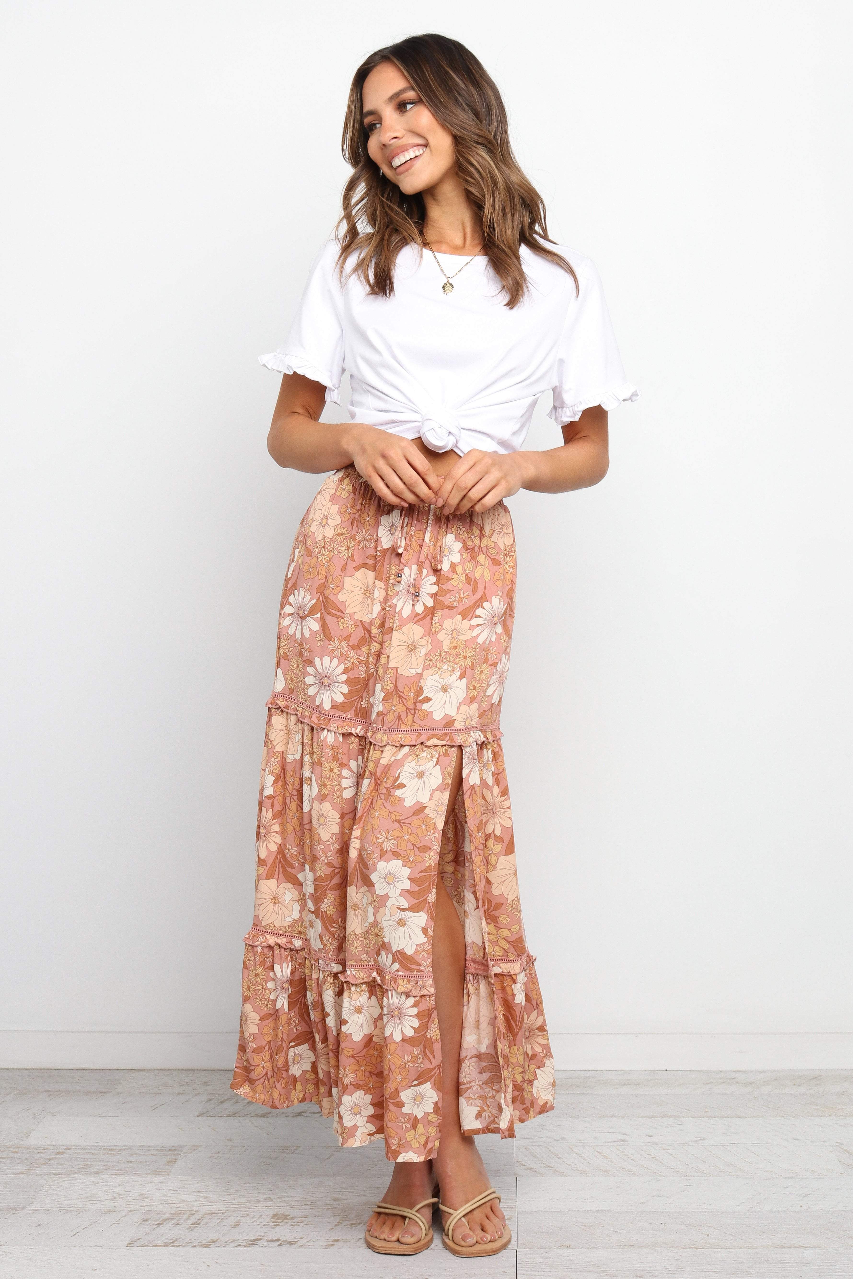 Osani Skirt - Brown - Image 5