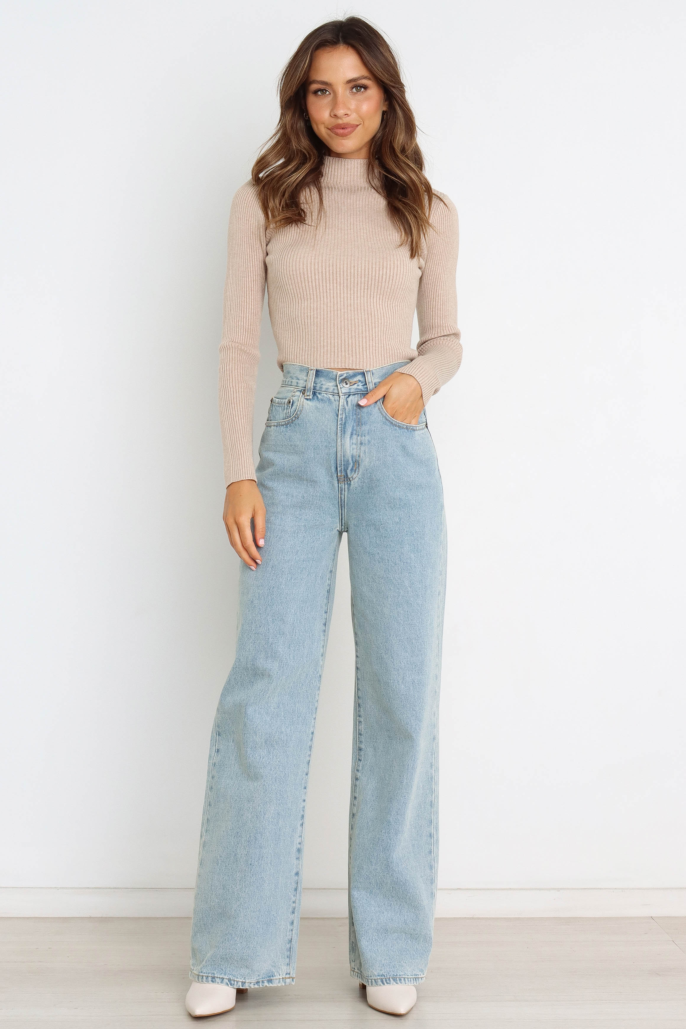 Paige Top - Beige - Image 3