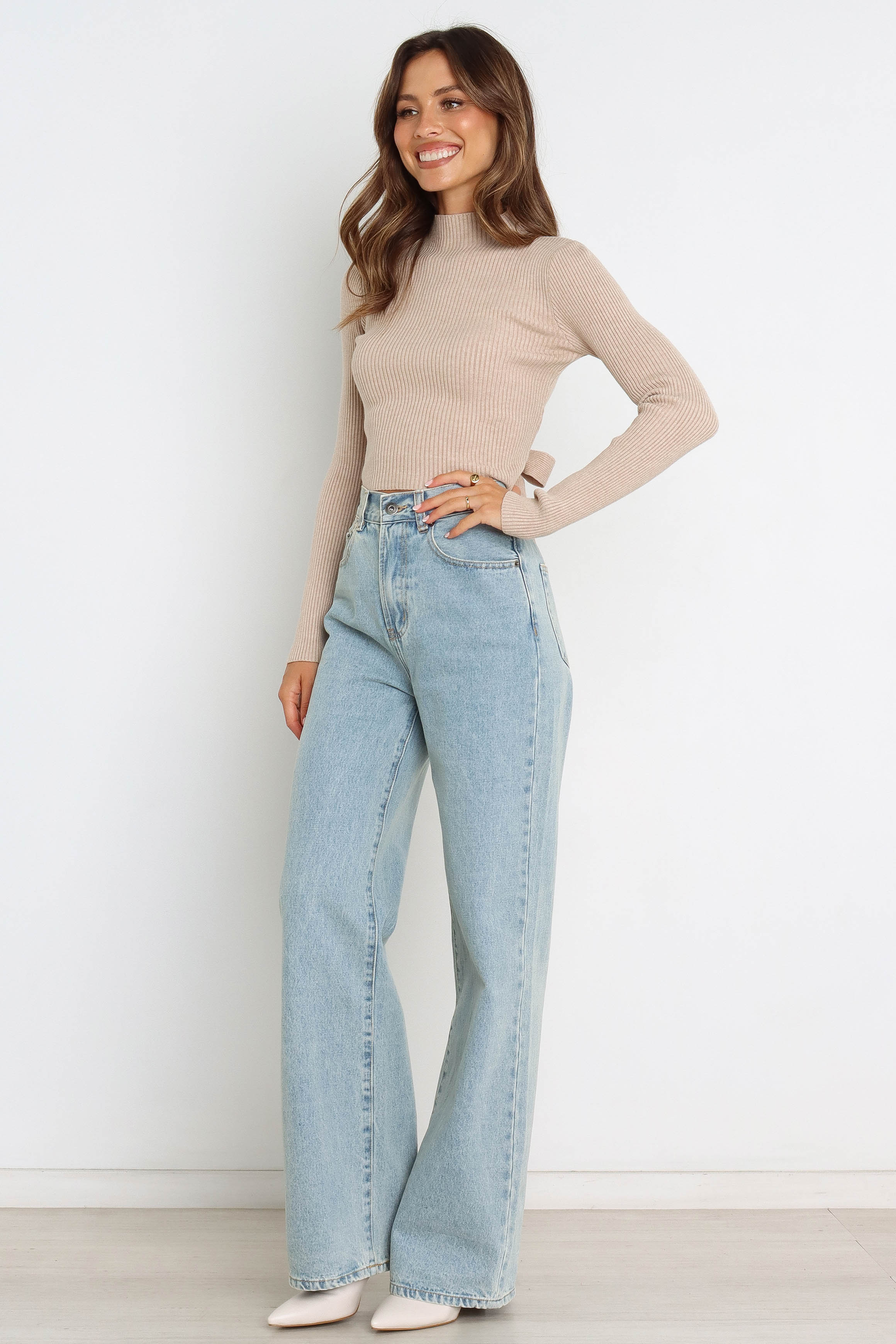 Paige Top - Beige - Image 4