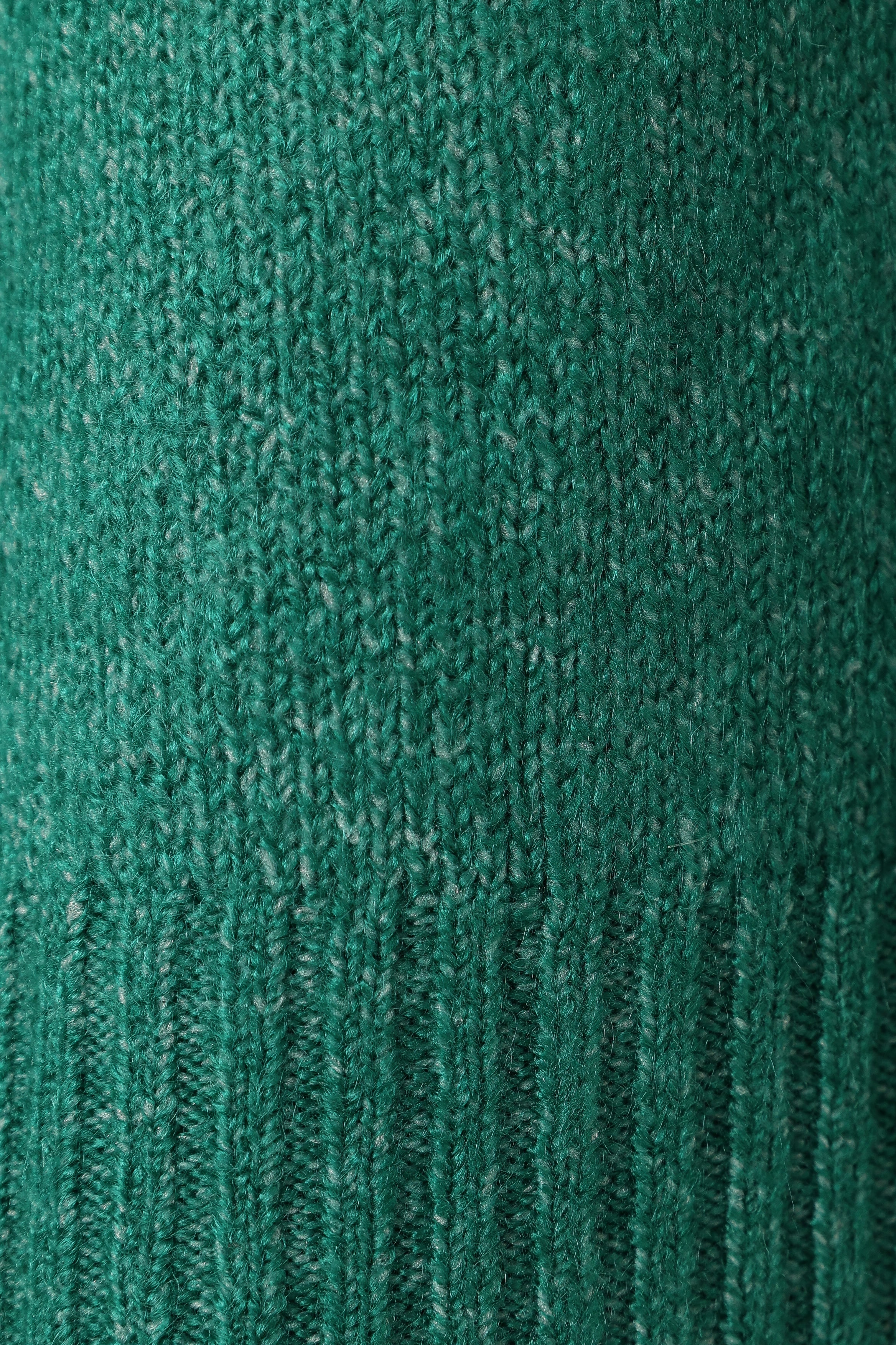 Palmer Vneck Knit Sweater - Green - Image 8