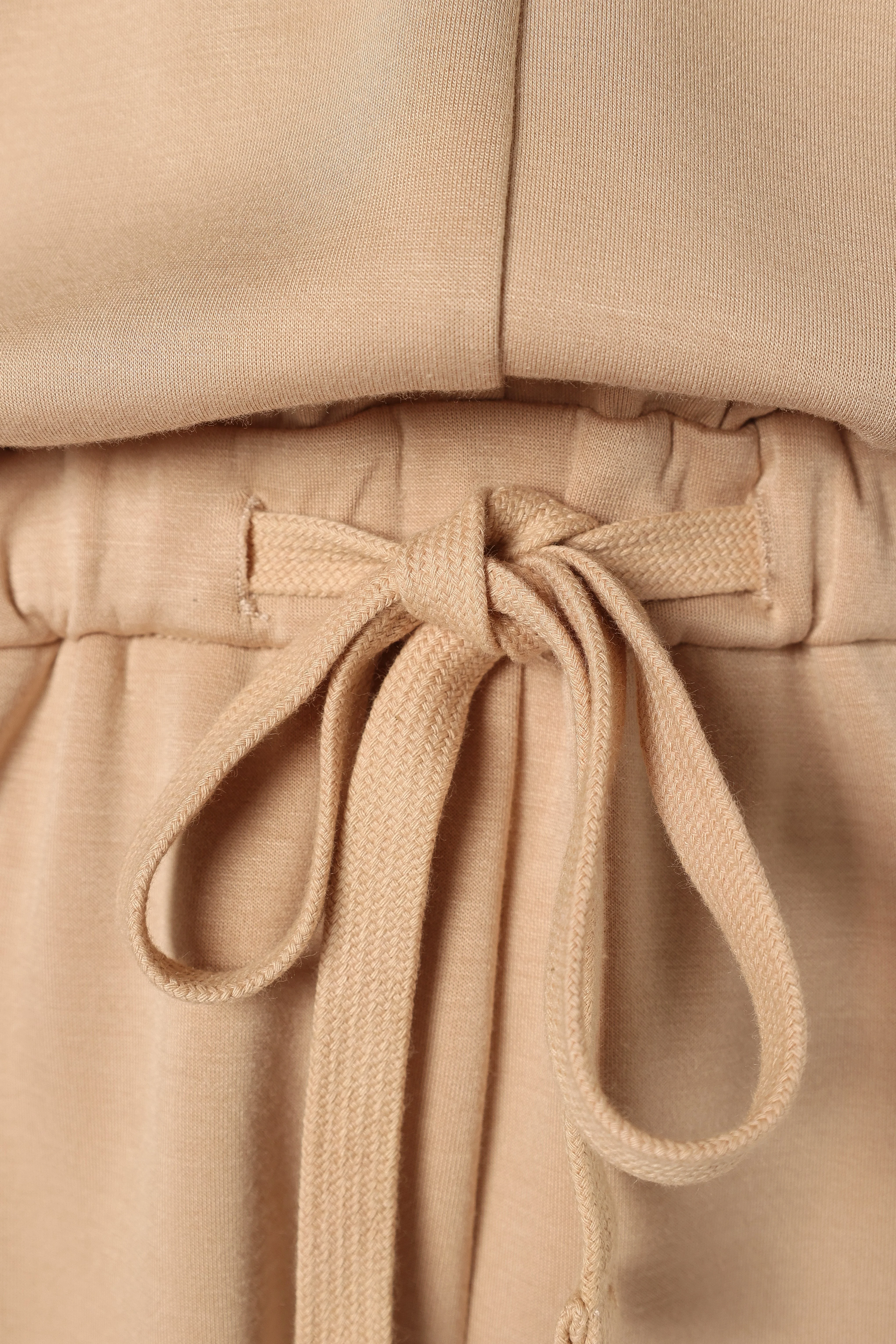 Peri Sweater Romper - Tan - Image 7