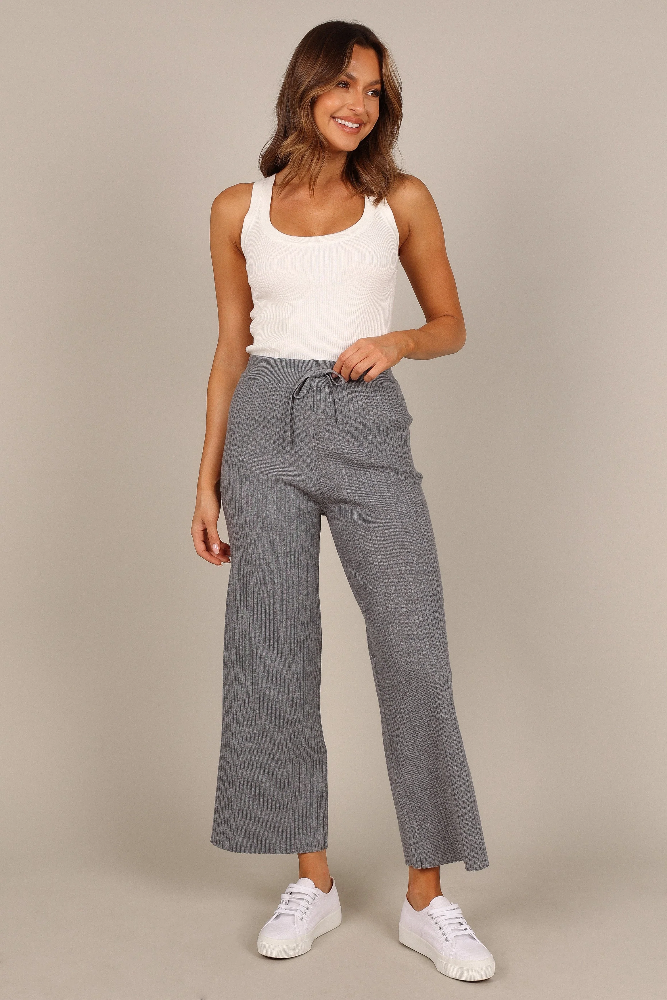 Pyrus Knit Pant - Dark Grey - Image 3