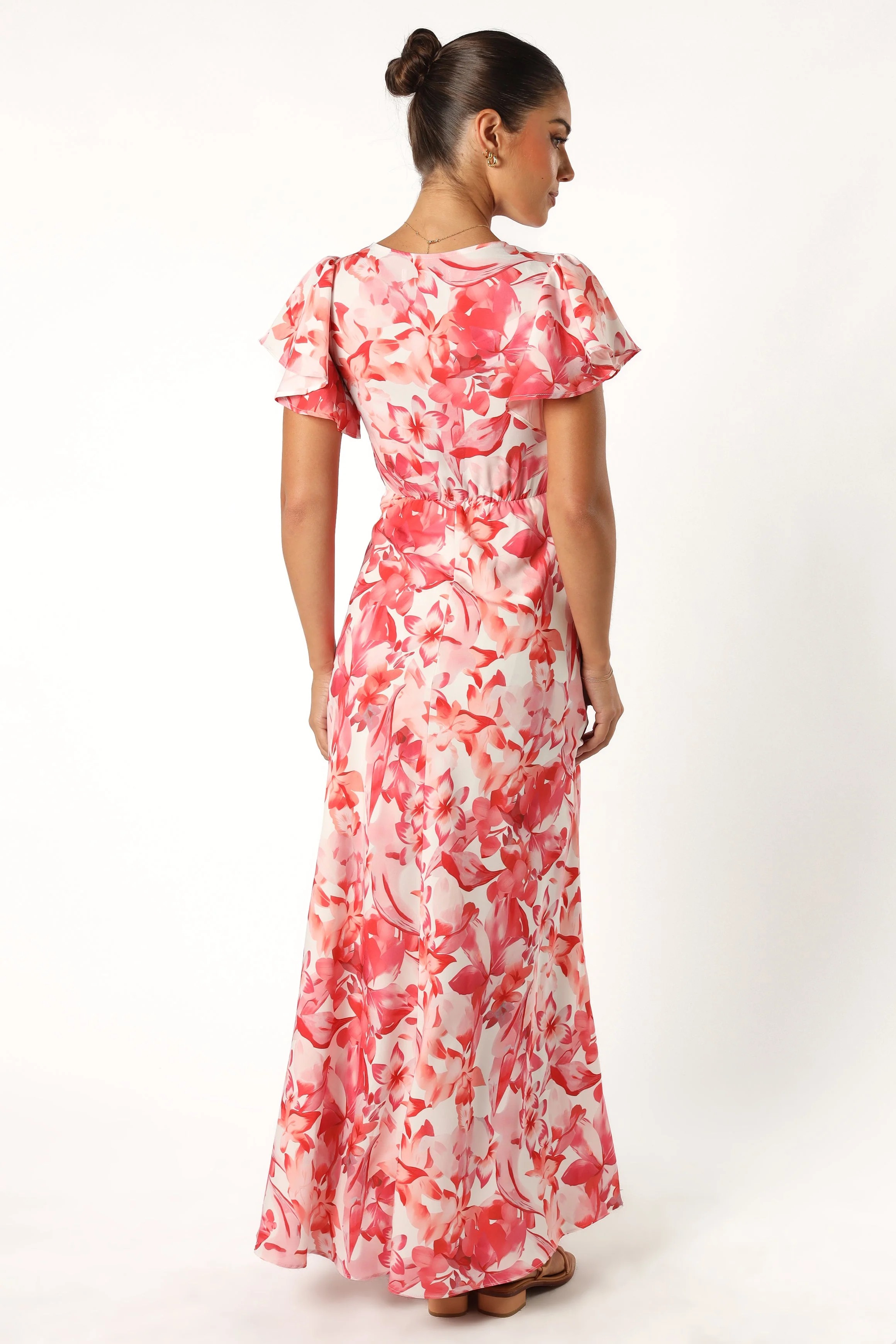 Ramsey Maxi Dress - Red Floral - Image 4