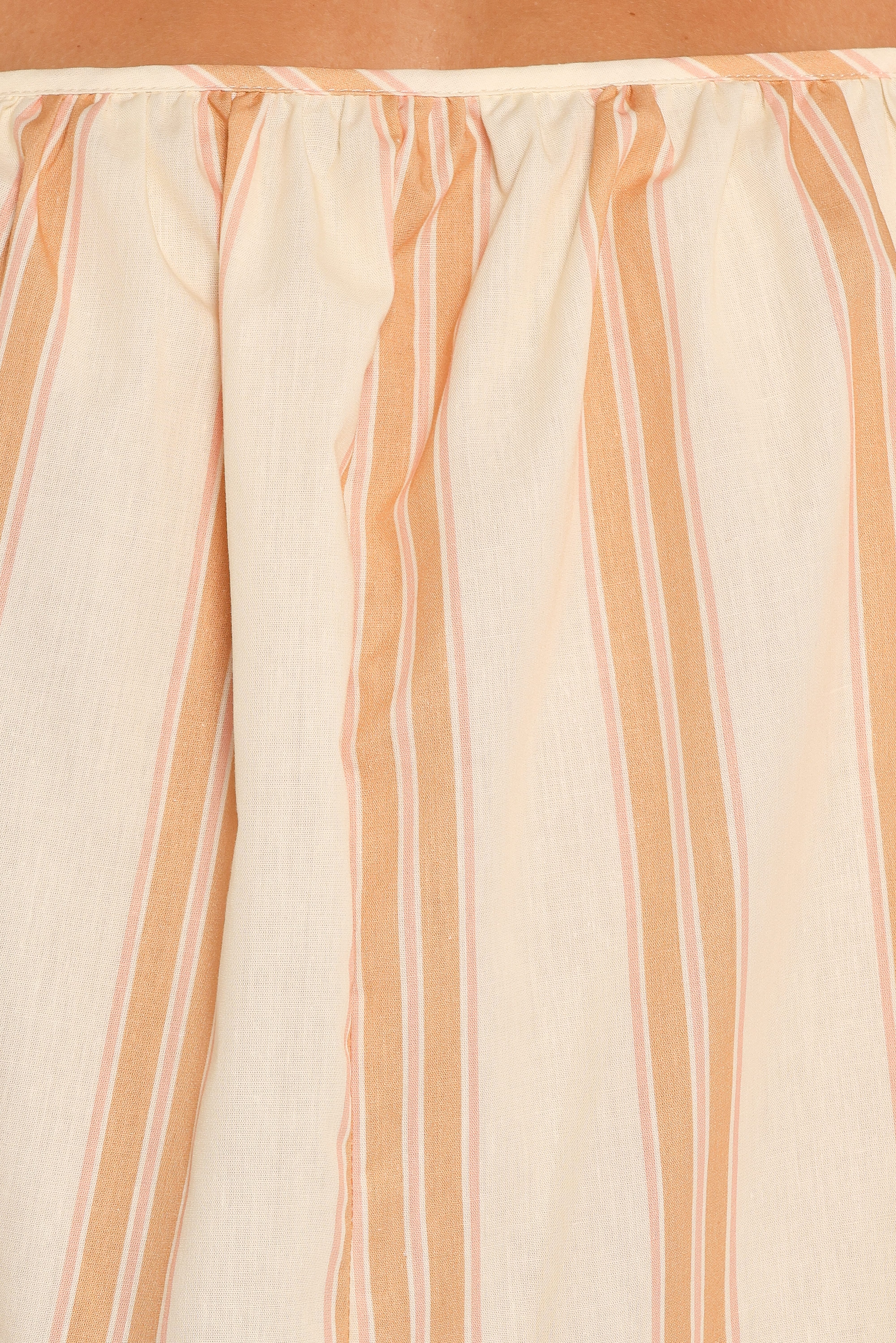 Regina Playsuit - Beige Stripes - Image 9