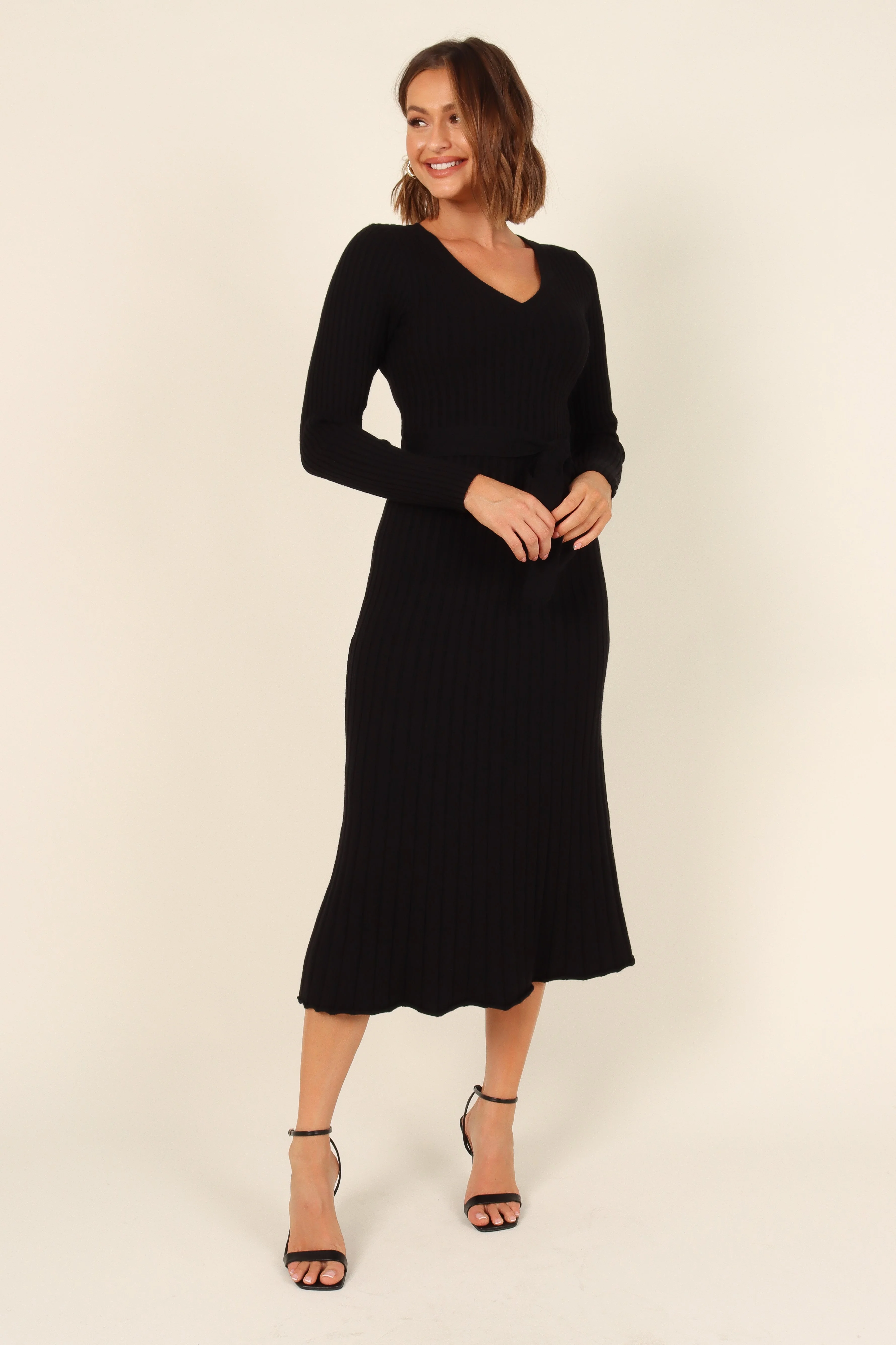 Reigan Dress - Black - Image 5