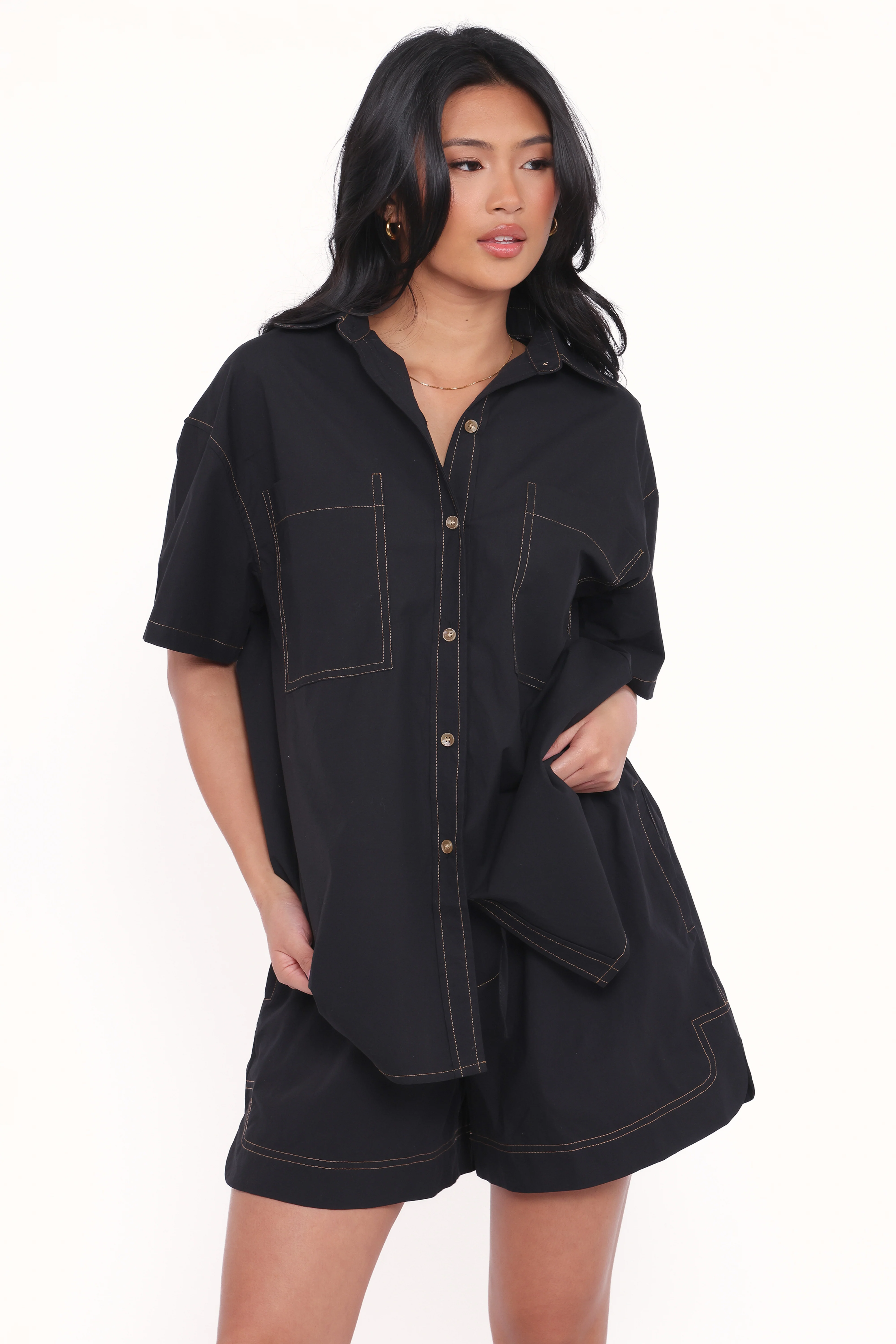 Remy Short Sleeve Shirt - Black