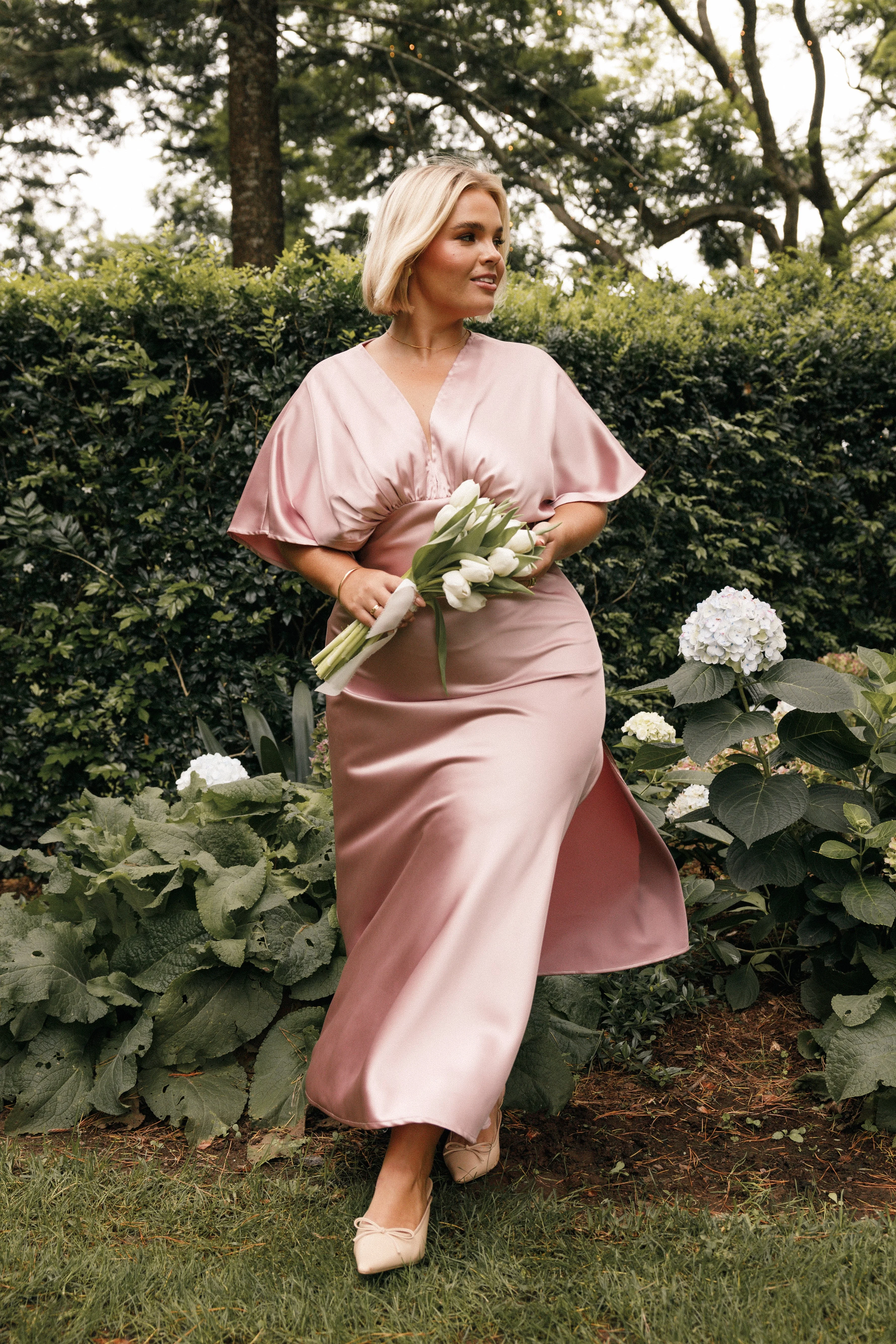 Ricki Maxi Dress - Dusty Rose - Image 2
