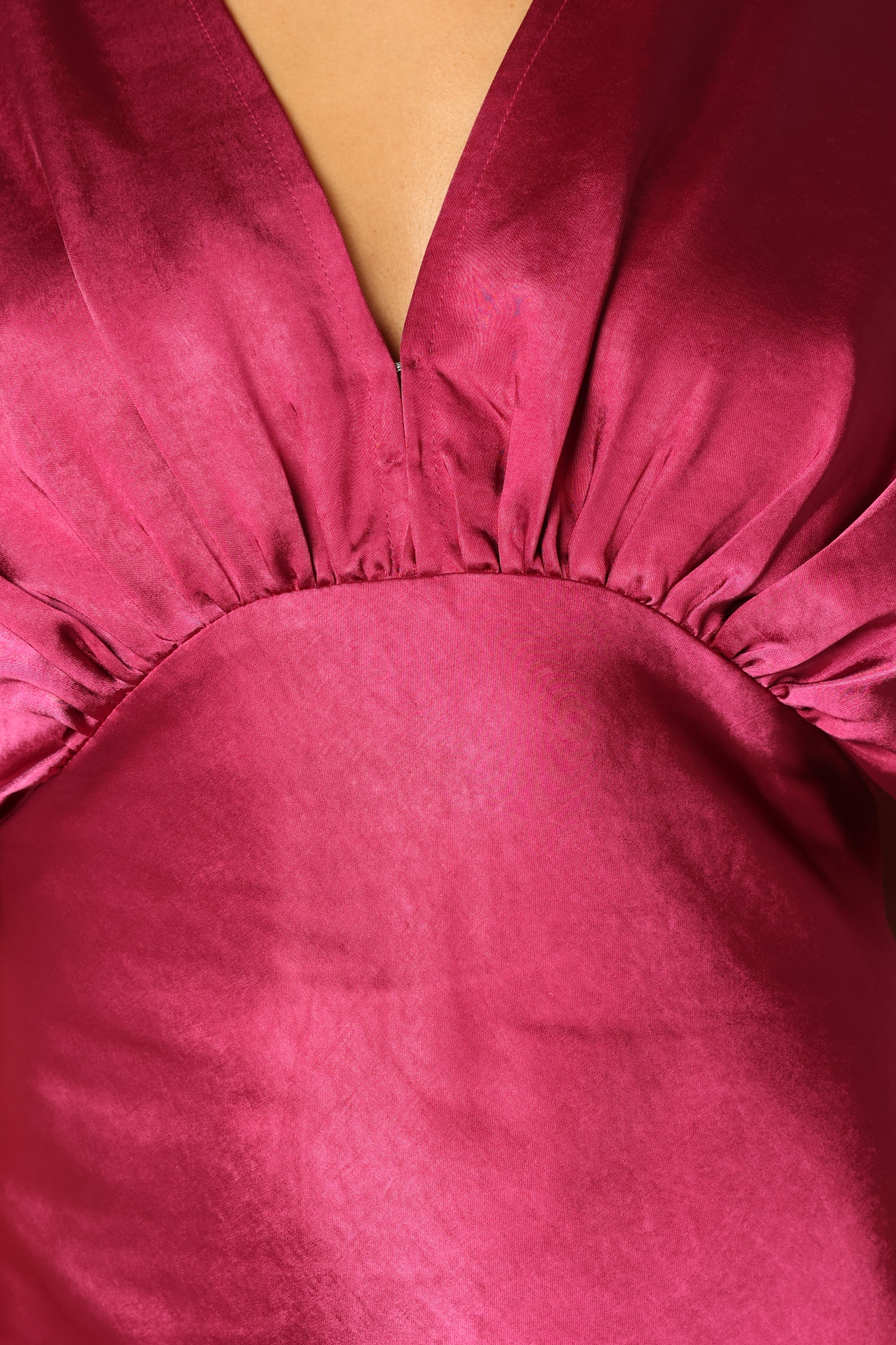 Ricki Maxi Dress - Magenta - Image 9
