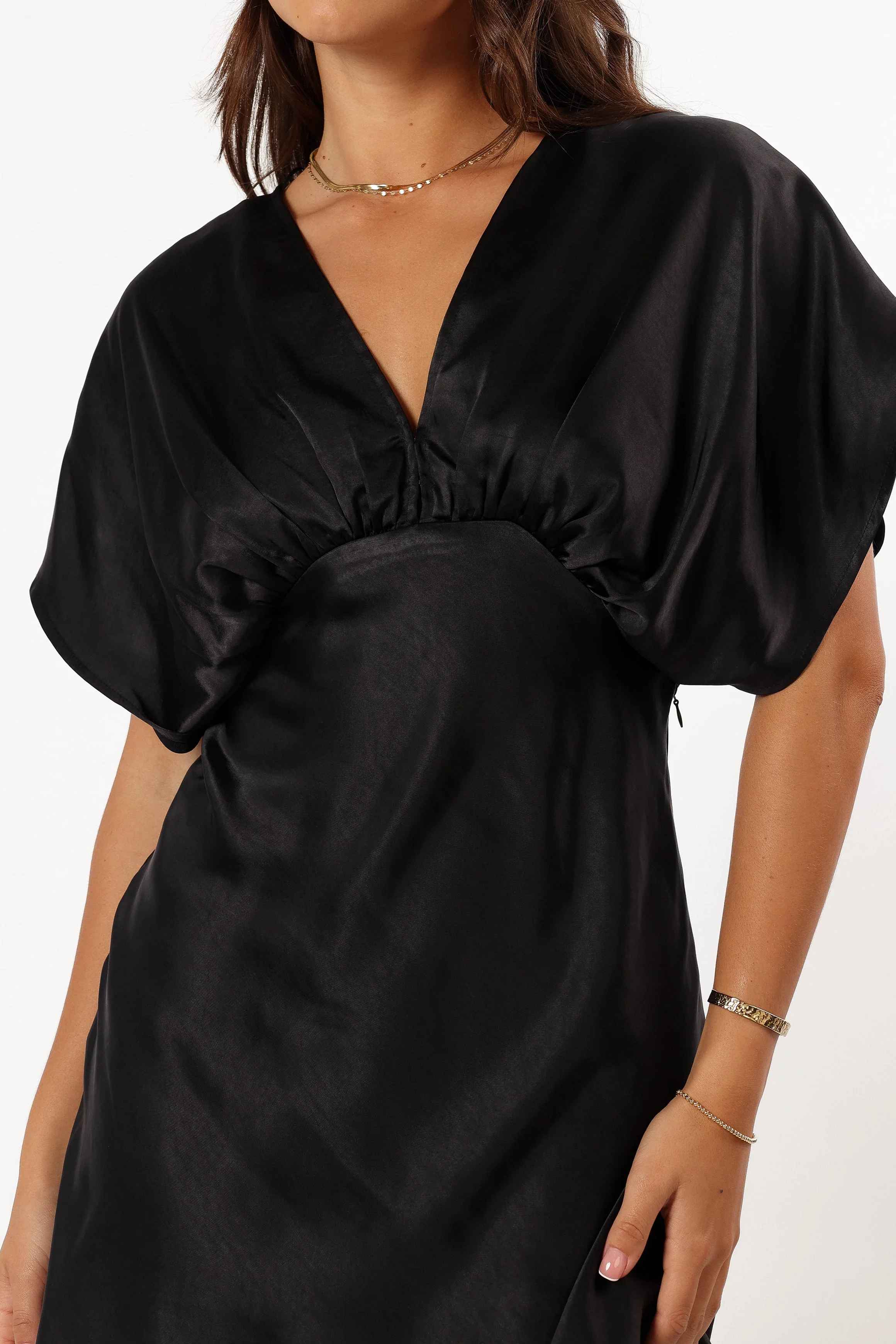 Ricki Mini Dress - Black - Image 8