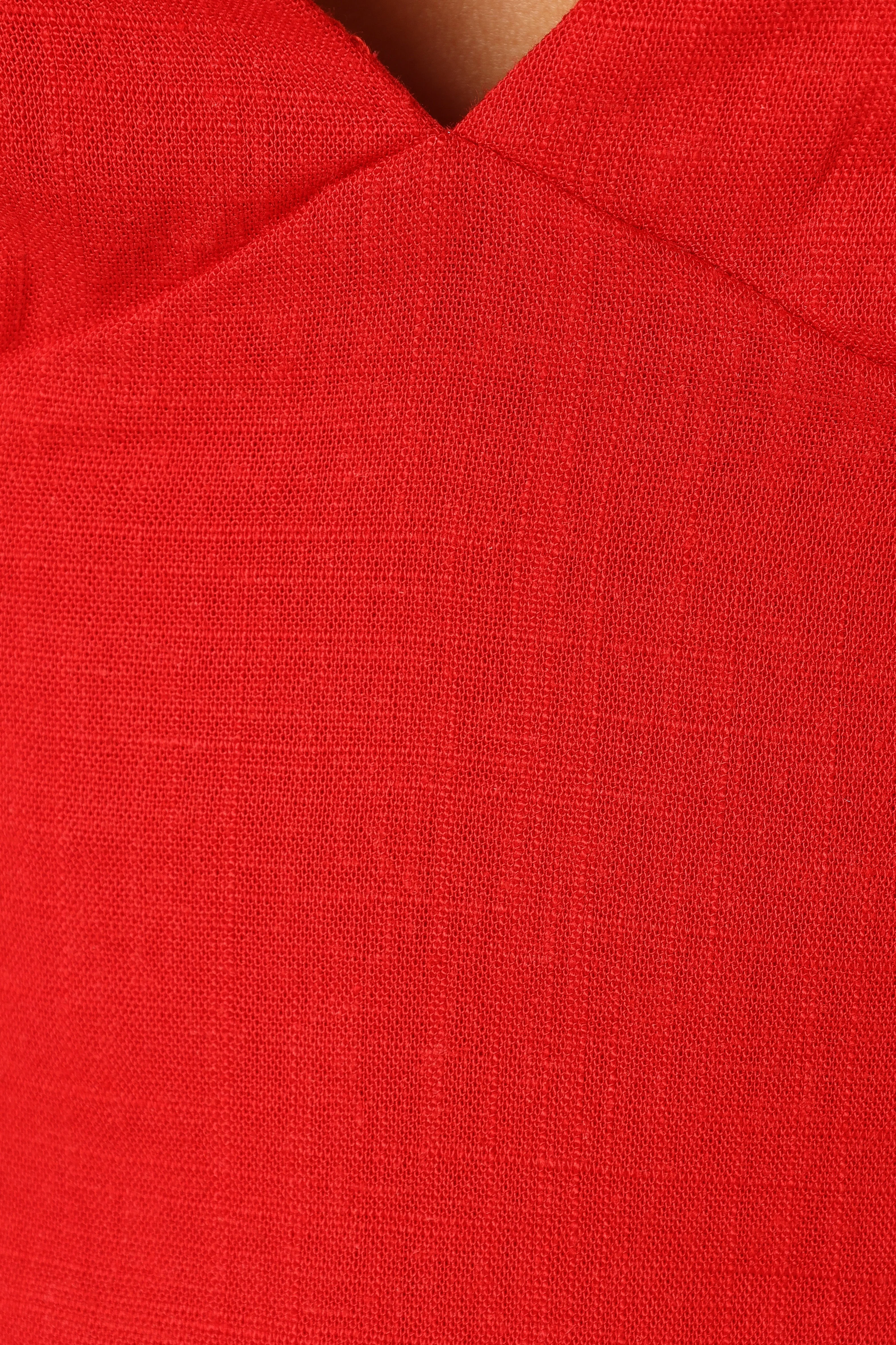 Robe Top - Red - Image 8