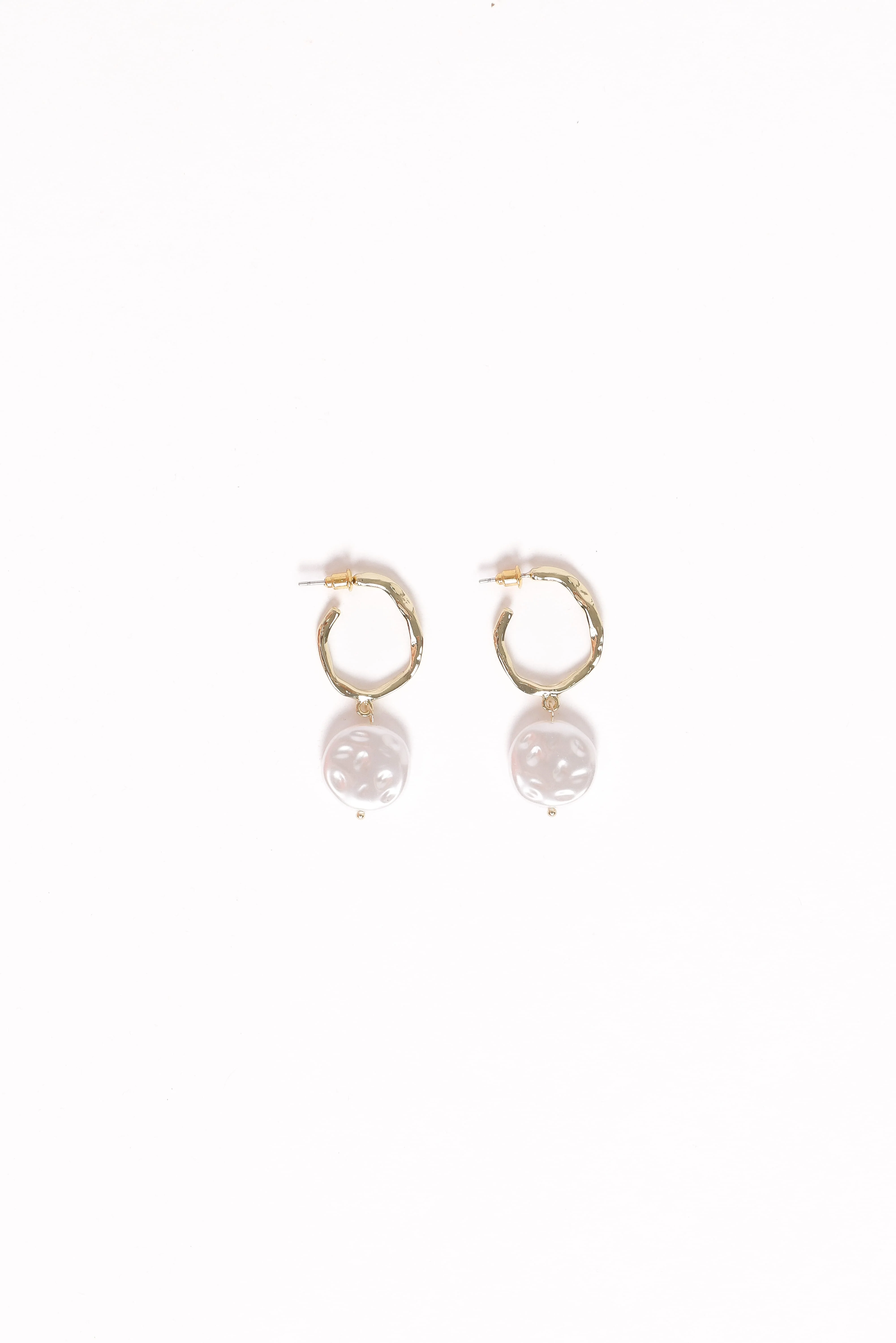 Rochelle Earrings - Gold/Pearl - Image 2
