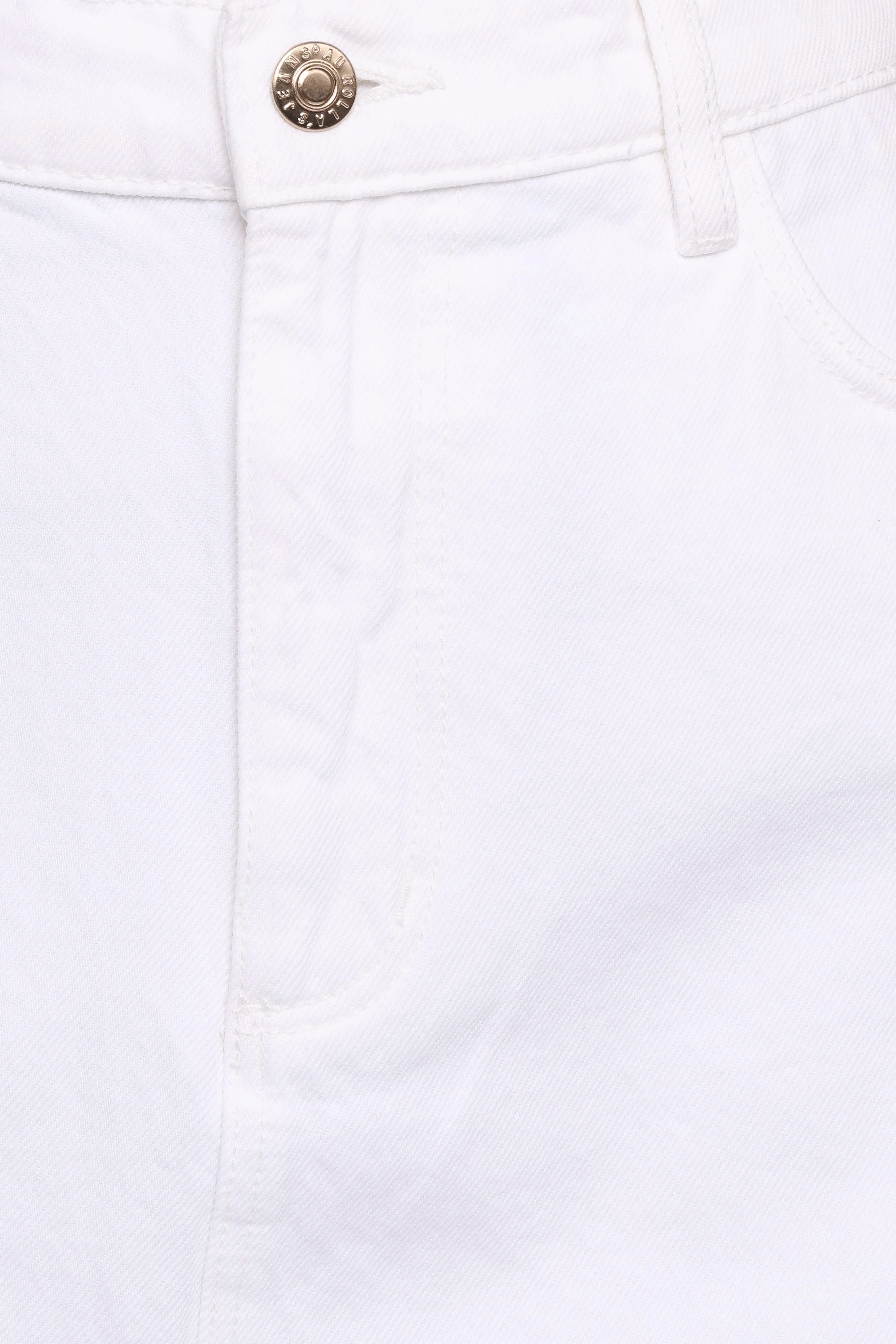 Rollas 90s Relaxed Mini Skirt - White Gold - Image 6