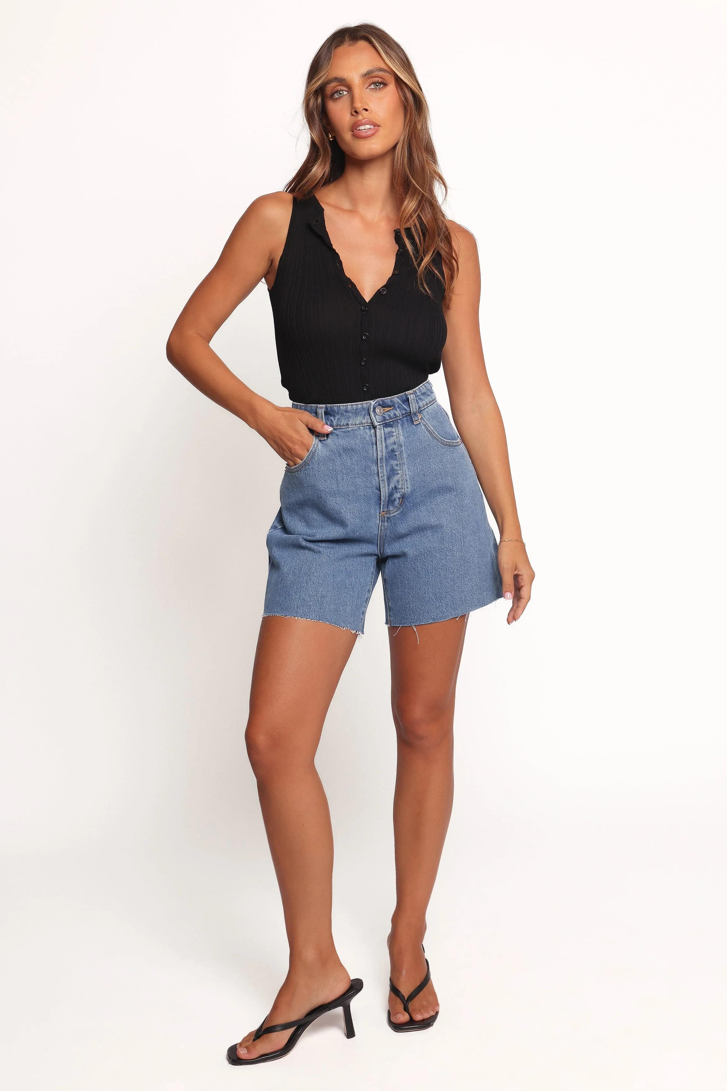 Rollas 90s Relaxed Short - River Blue