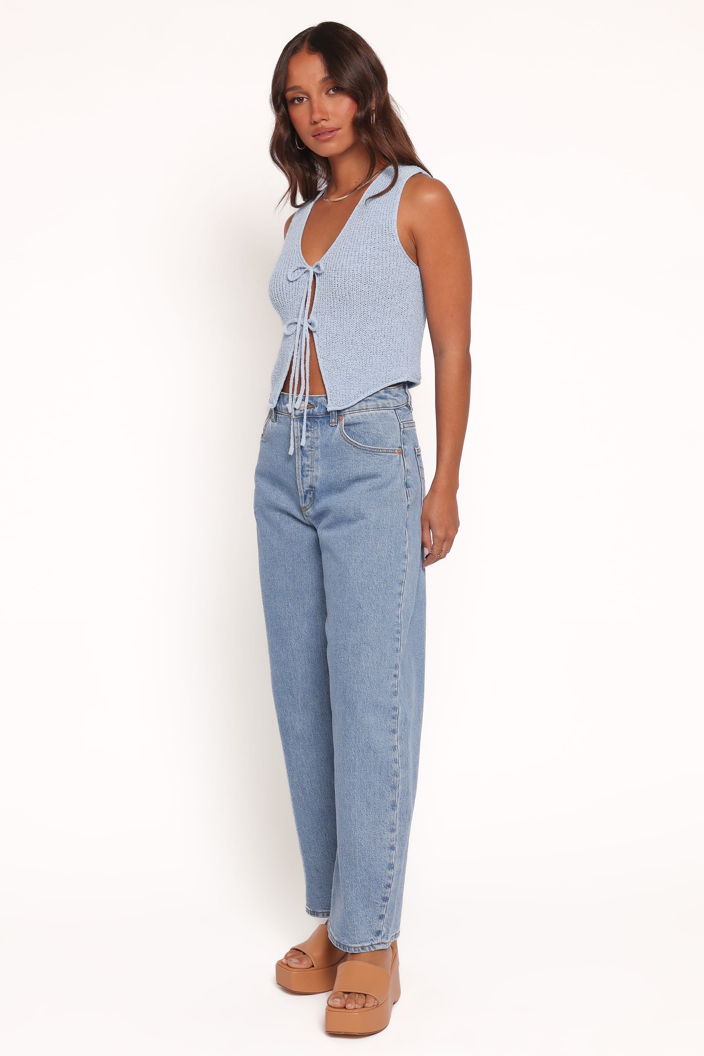Rollas Gigi Barrel Jeans - Country Blue - Image 4