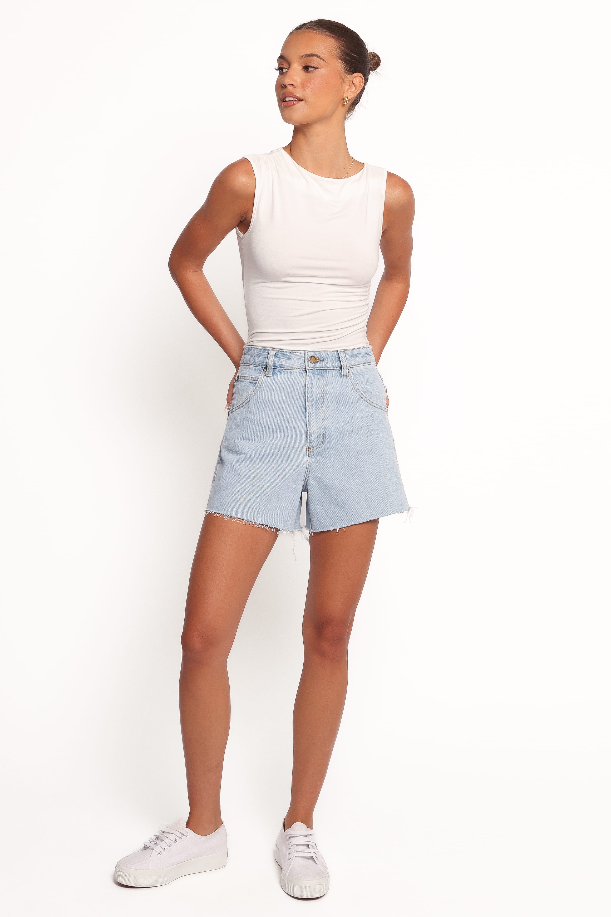 Rollas Mirage Short - Nina Blue Organic - Image 6