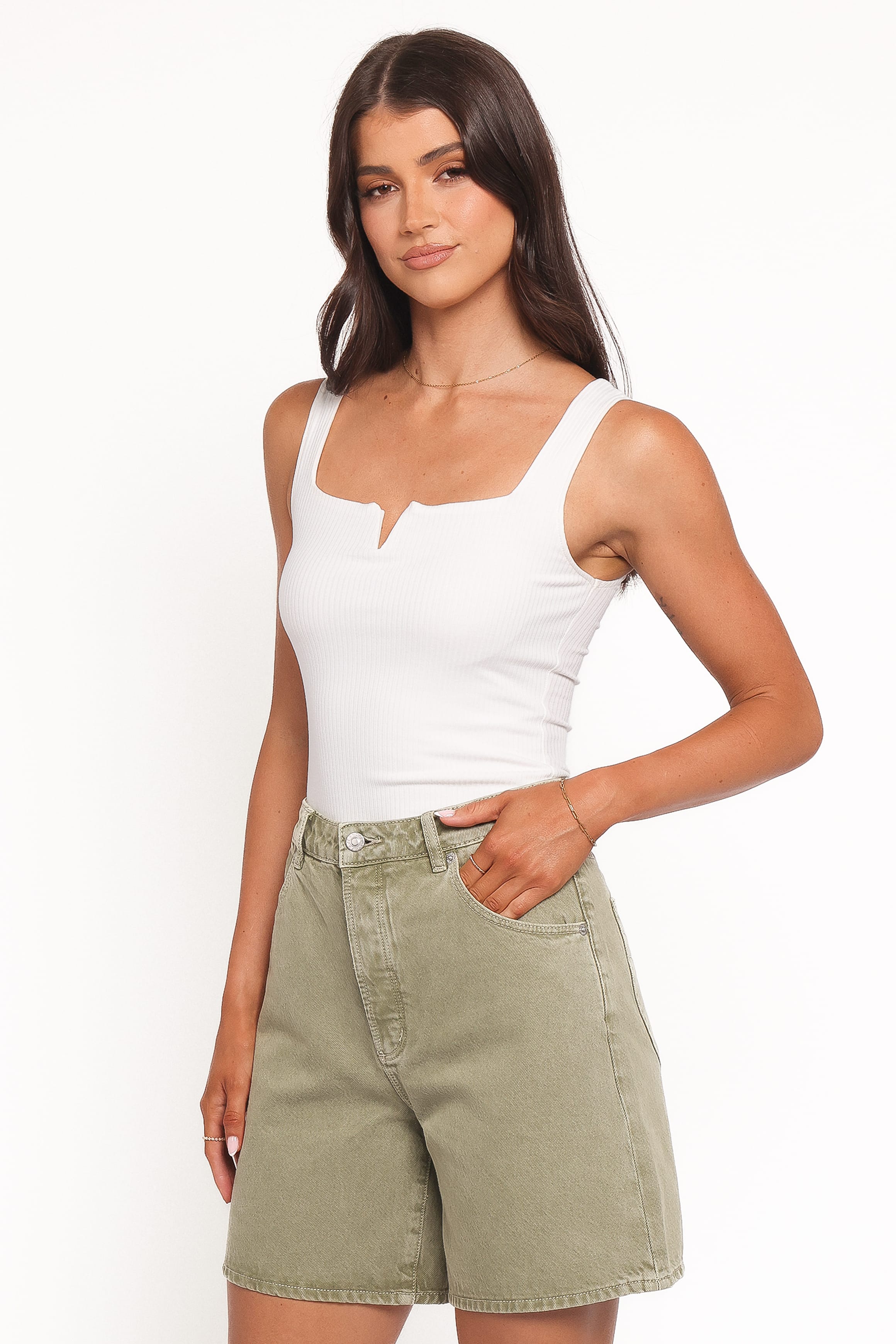 Rollas Super Mirage Shorts - Summer Olive - Image 3