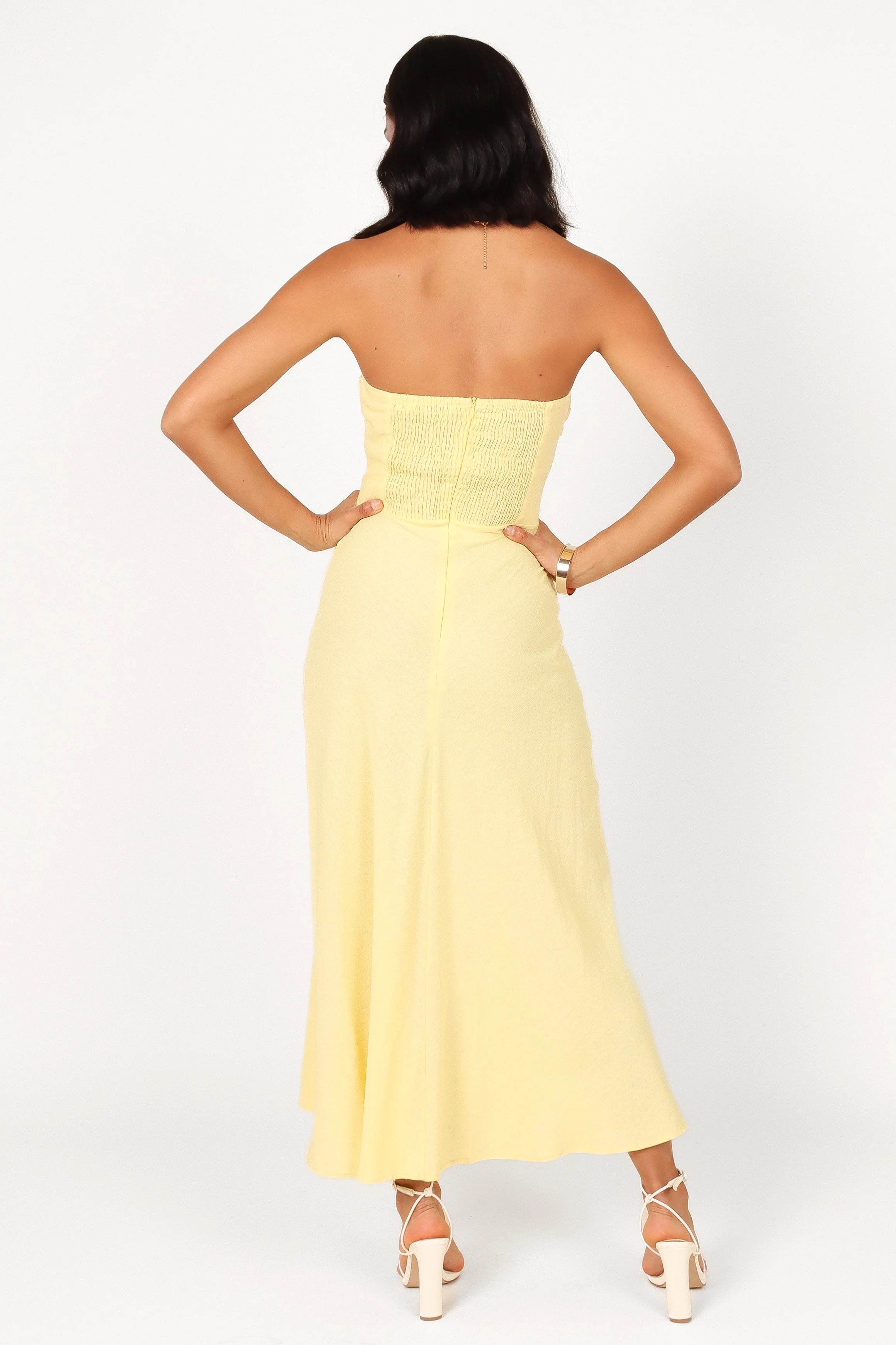 Rosetta Dress - Lemon - Image 3