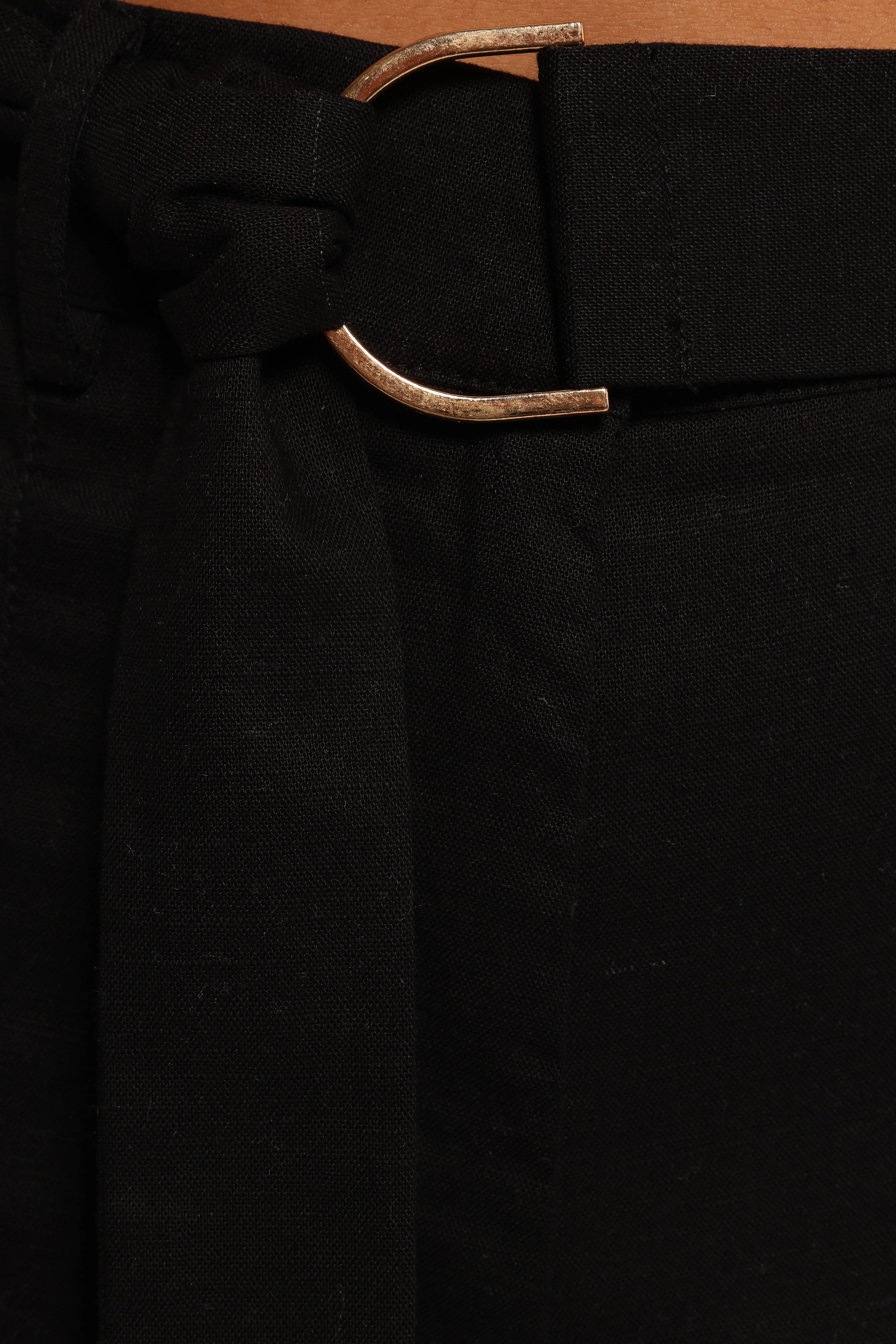 Sadie Wide Leg Pant - Black - Image 7