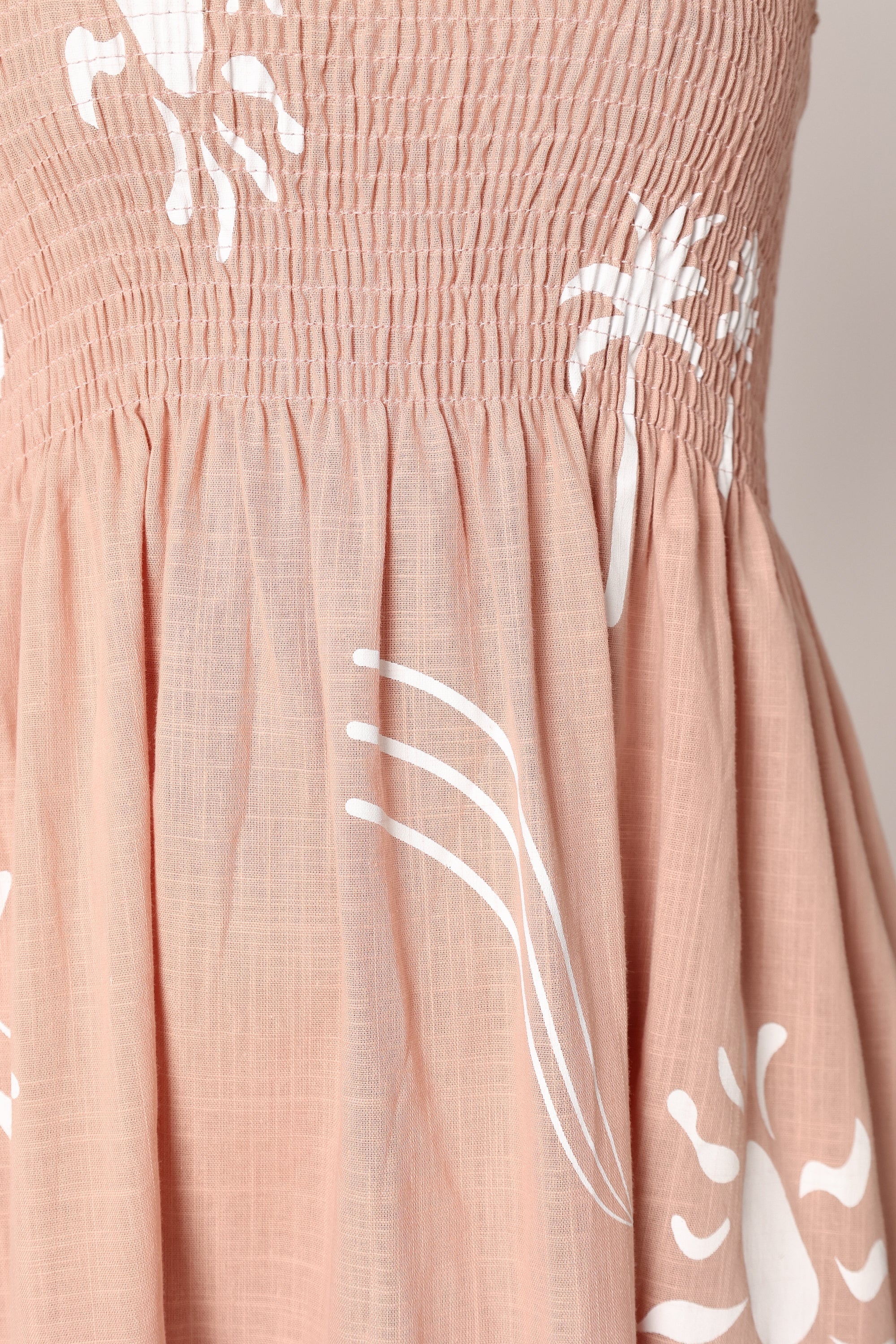 Sarelle Midi Dress - Tan Blush - Image 10