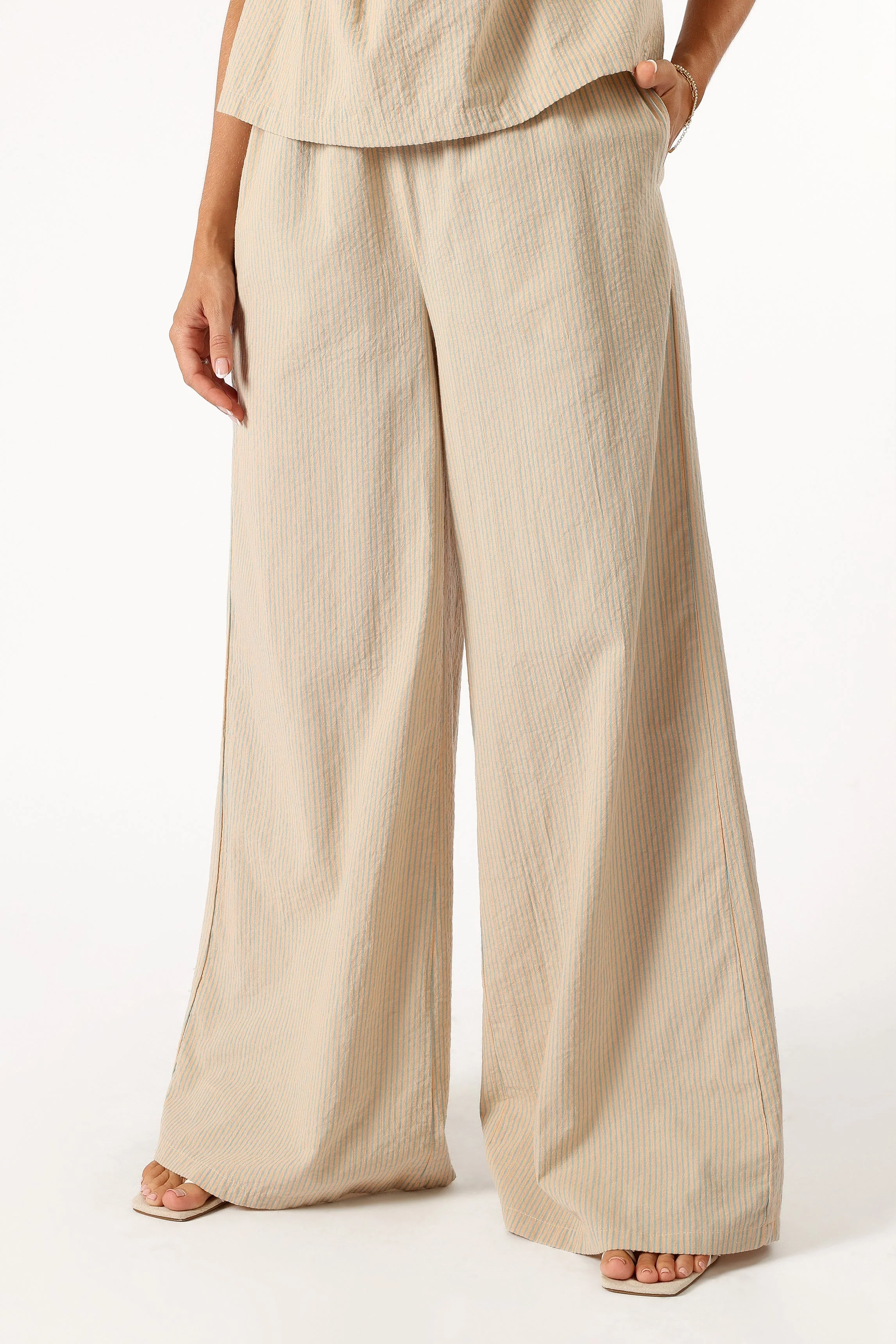 Savanna Striped Pants - Apricot - Image 4