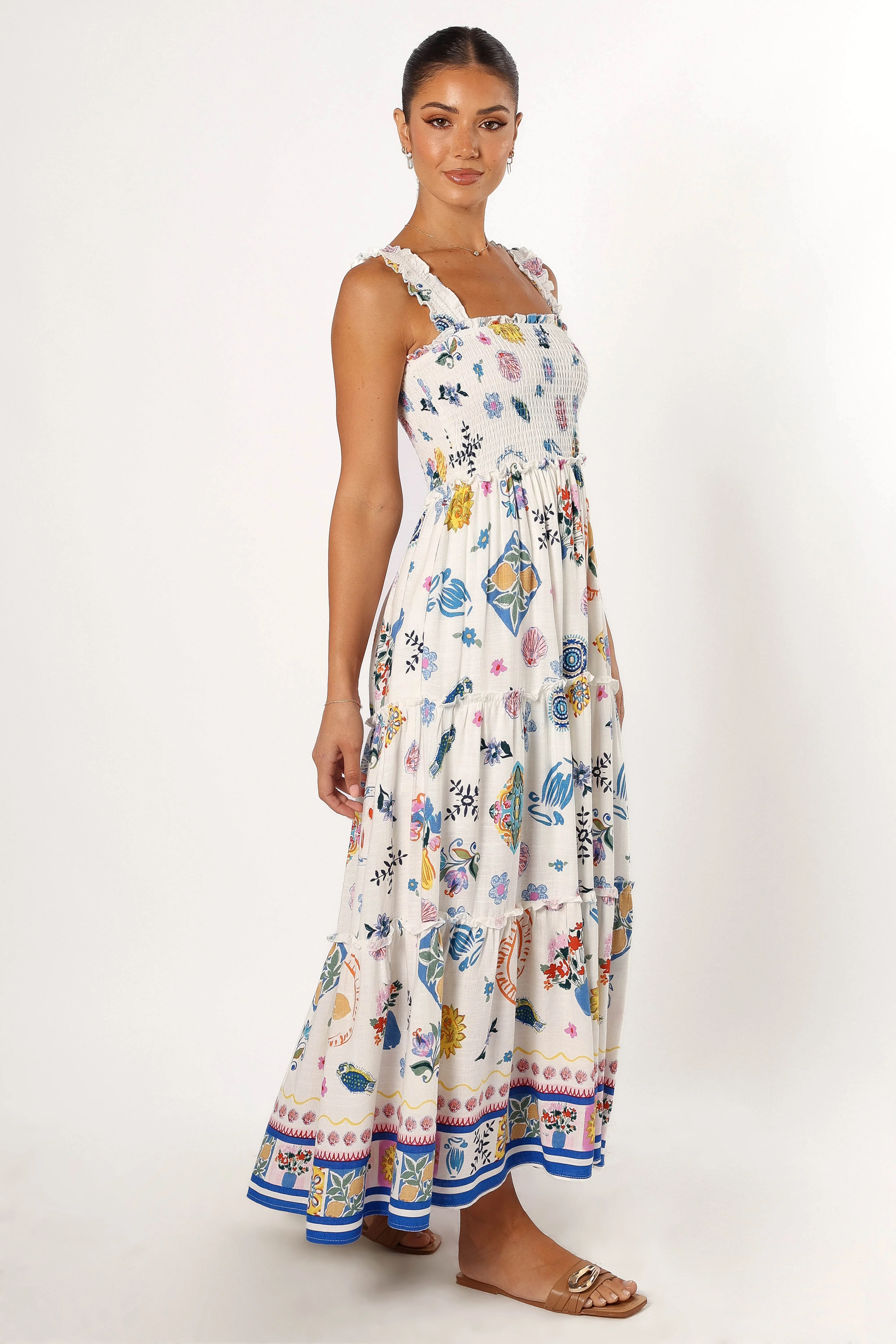 Serafina Maxi Dress - Portofino - Image 6