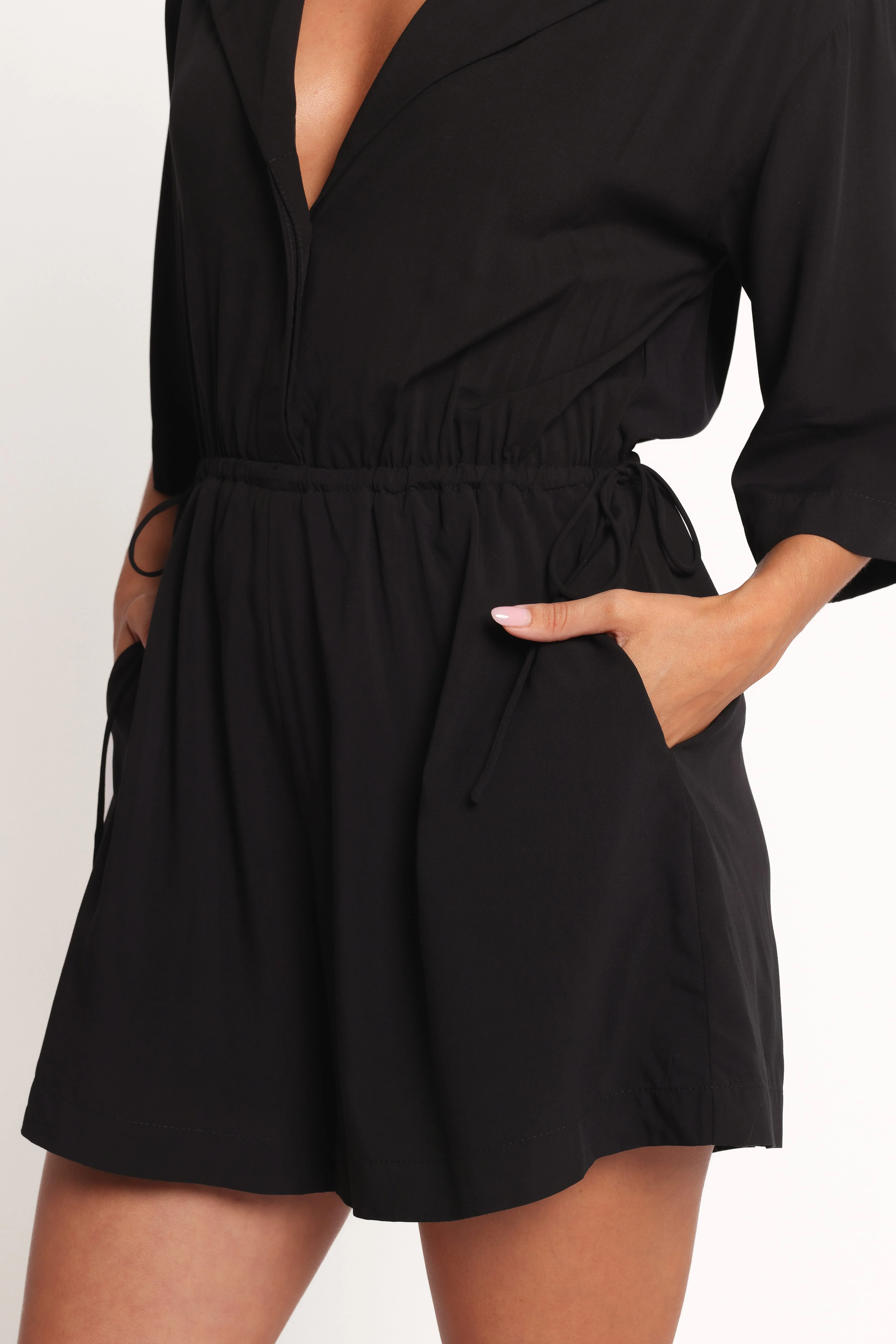 Serin Playsuit - Black - Image 6