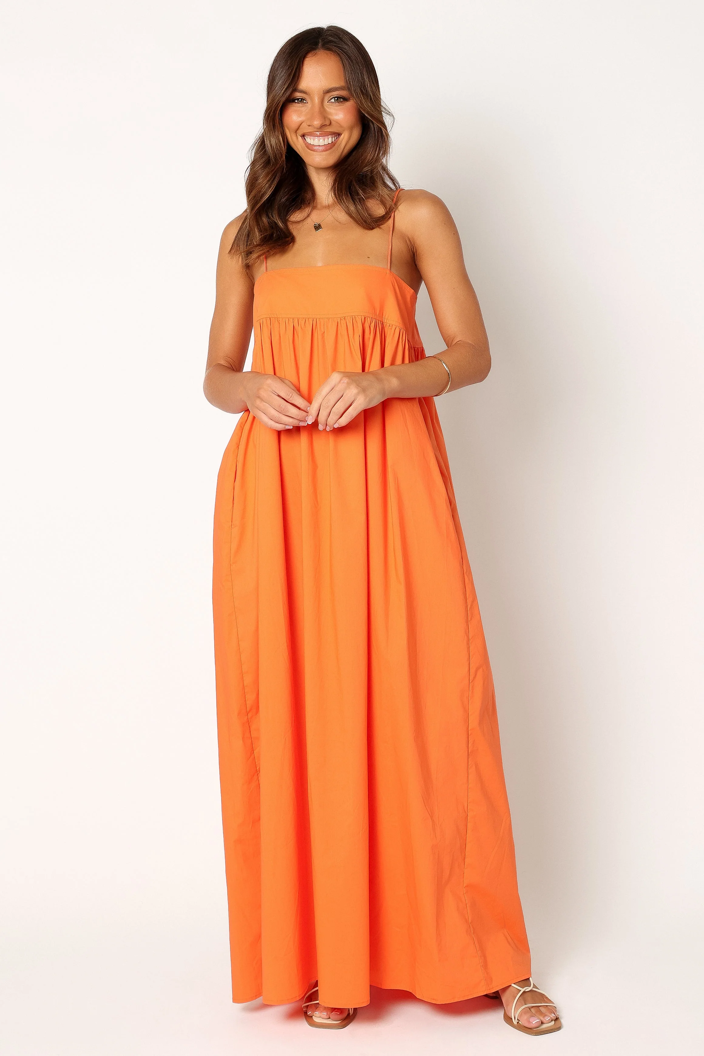 Serina Maxi Dress - Orange - Image 3