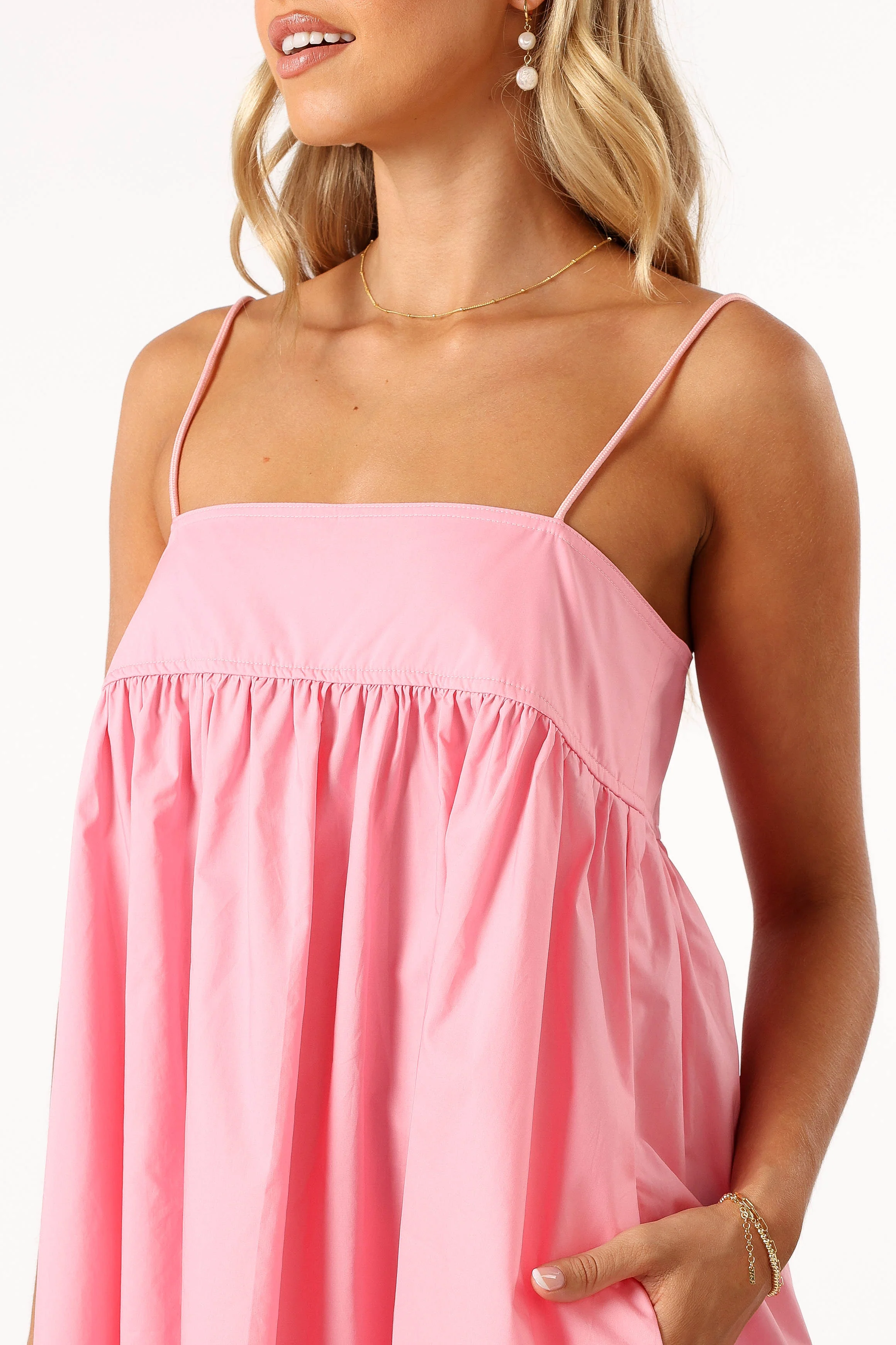Serina Mini Dress - Pink - Image 4