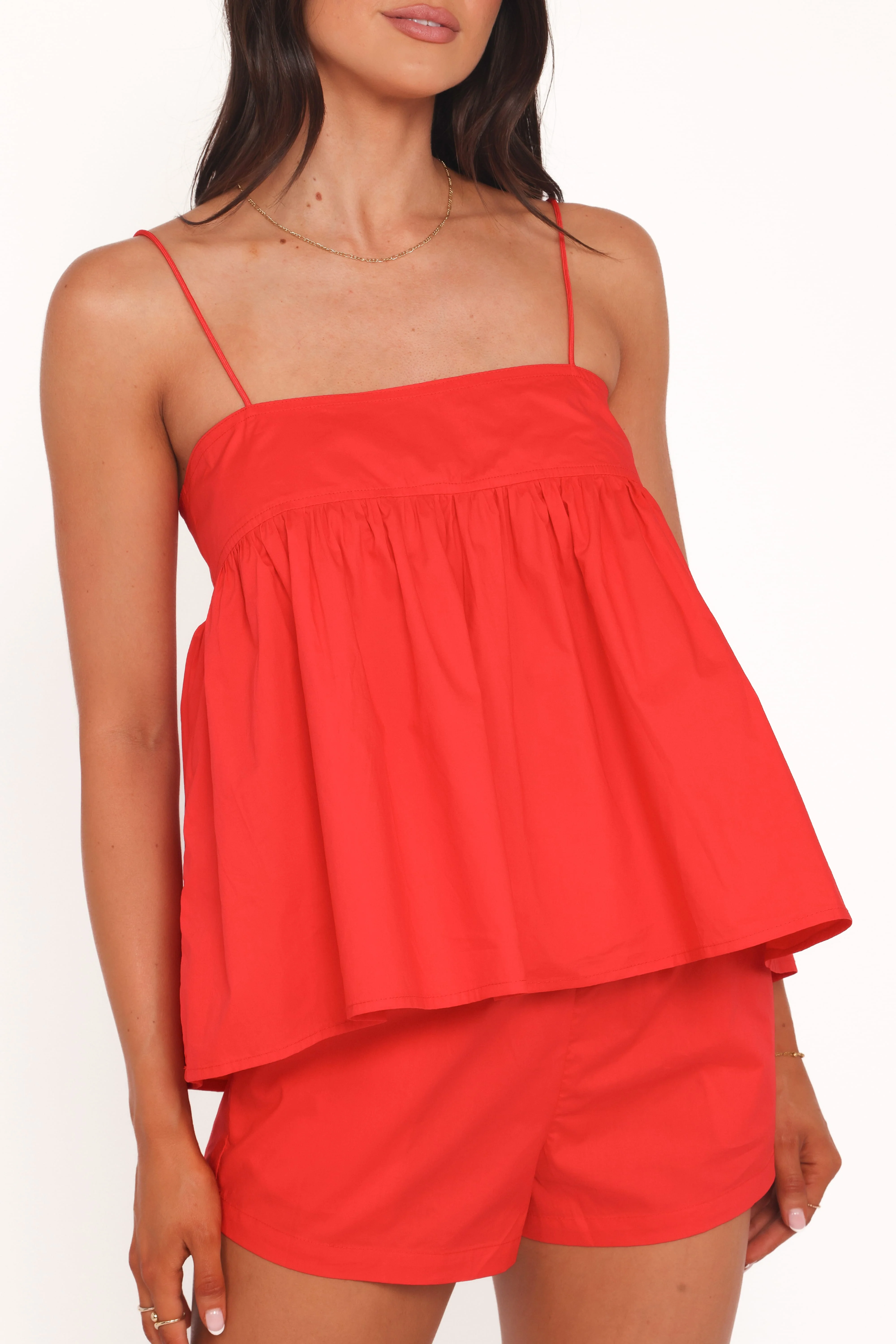 Serina Short Set - Red - Image 2
