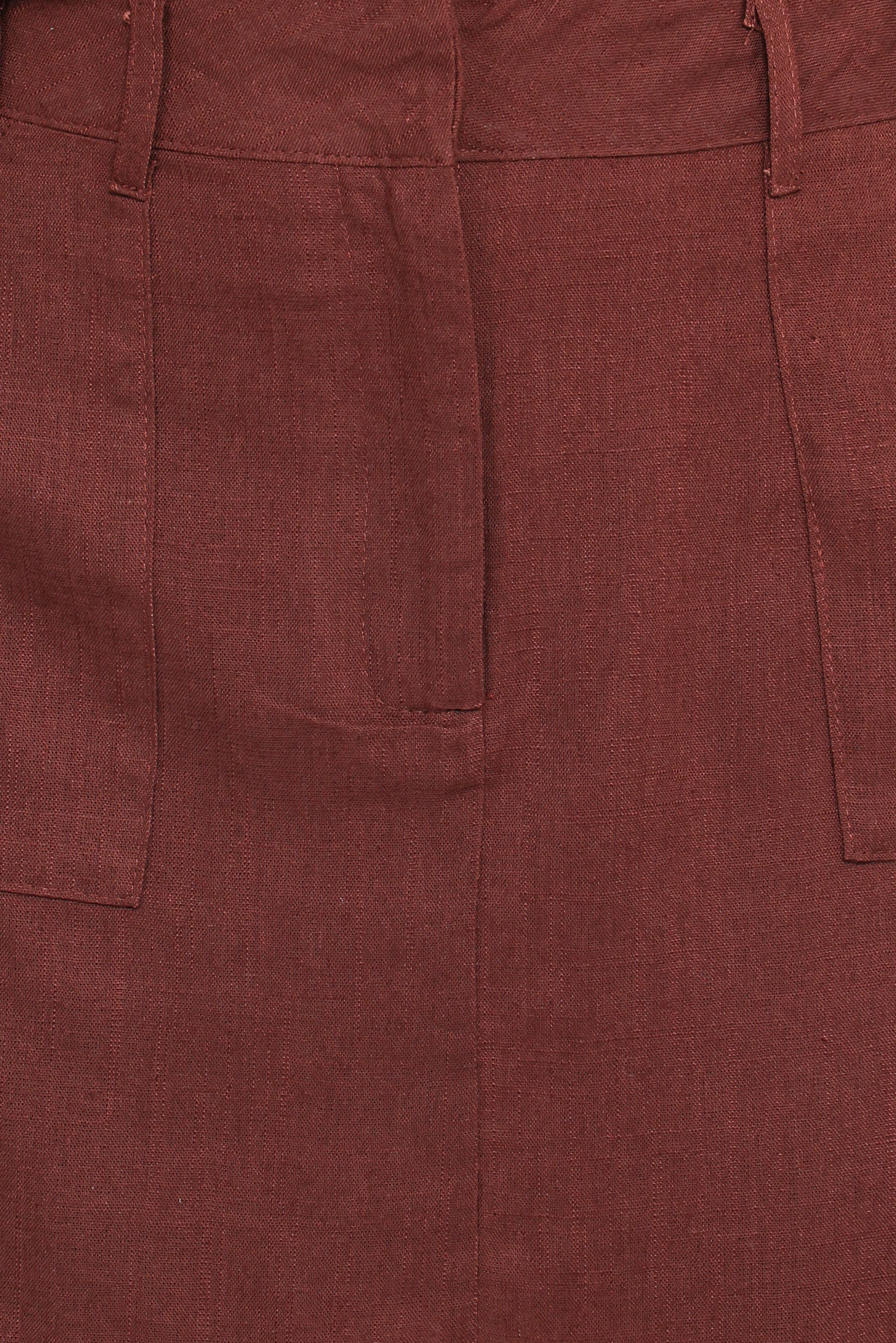 Shaw Mini Skort - Chocolate Brown - Image 7