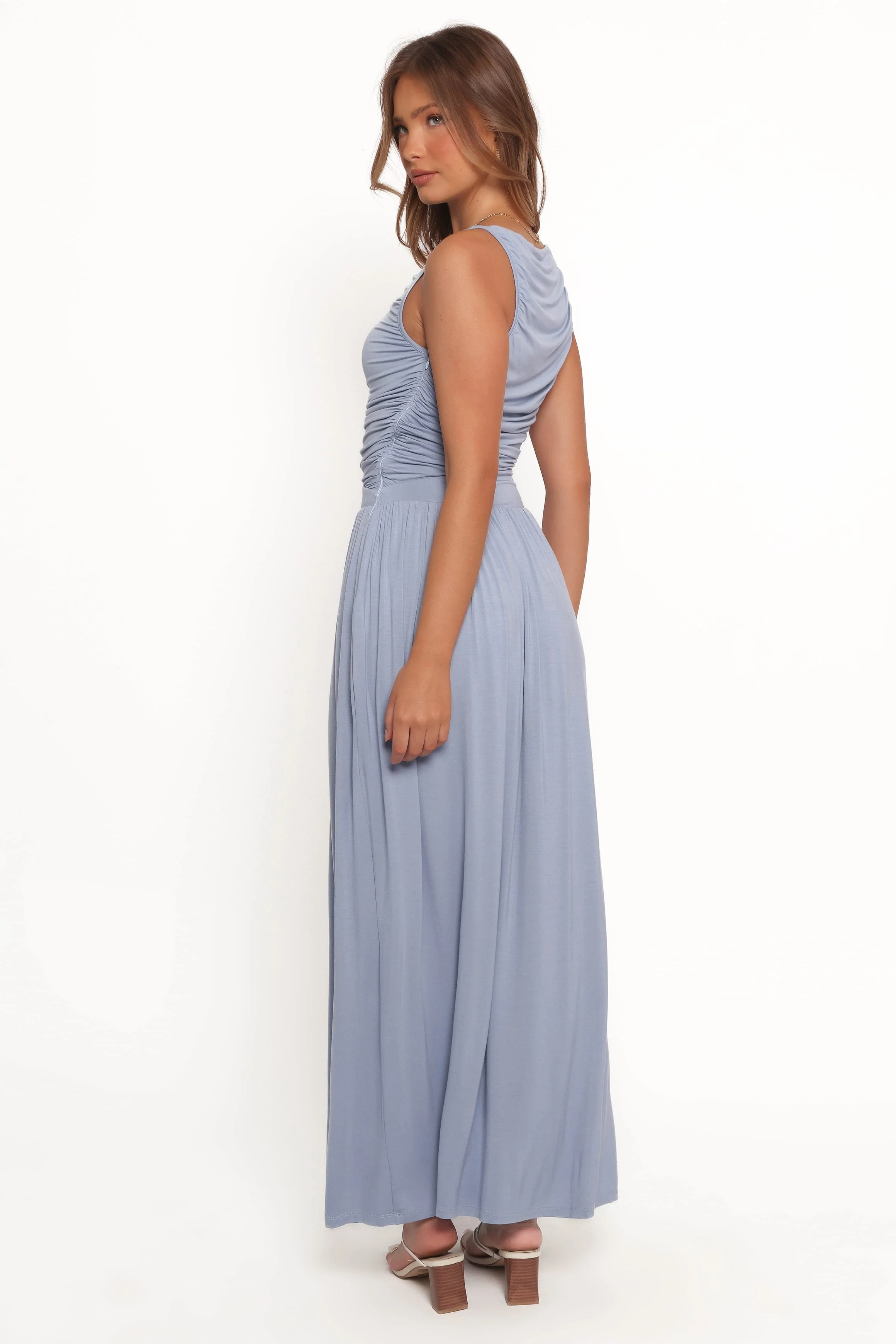 Shirley Maxi Dress - Blue - Image 6